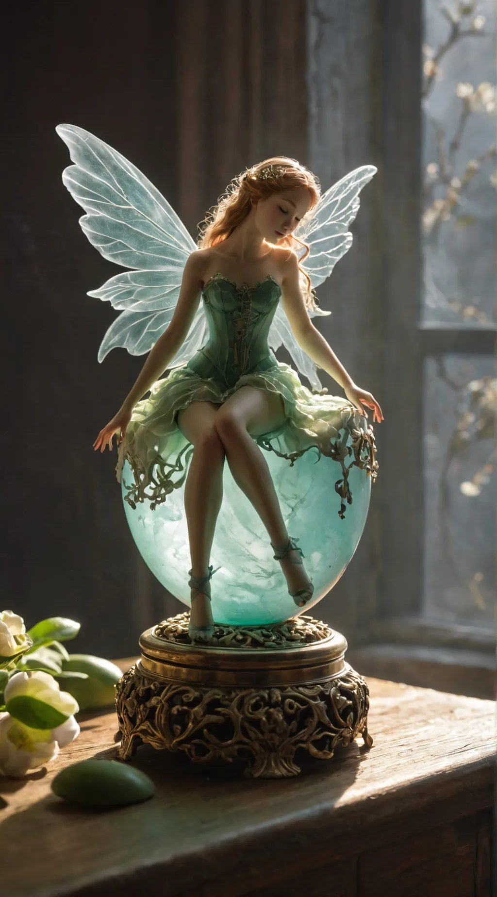 ai character: the fairy background