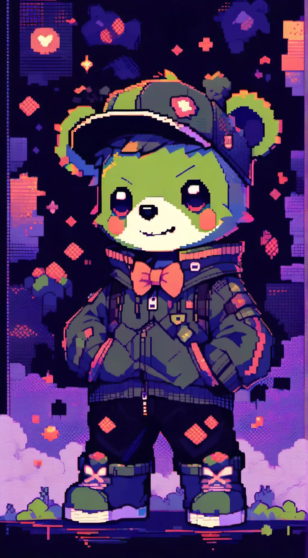 ai character: HTF background