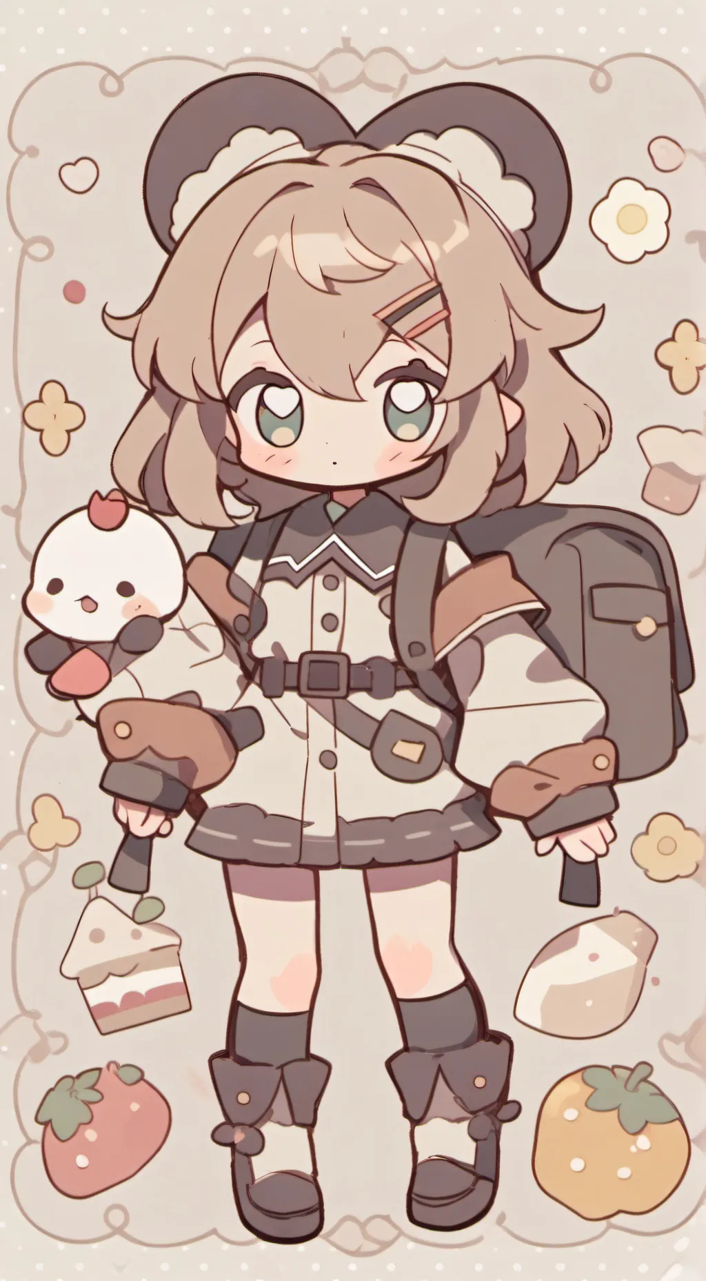 ai character: Alphabet  background