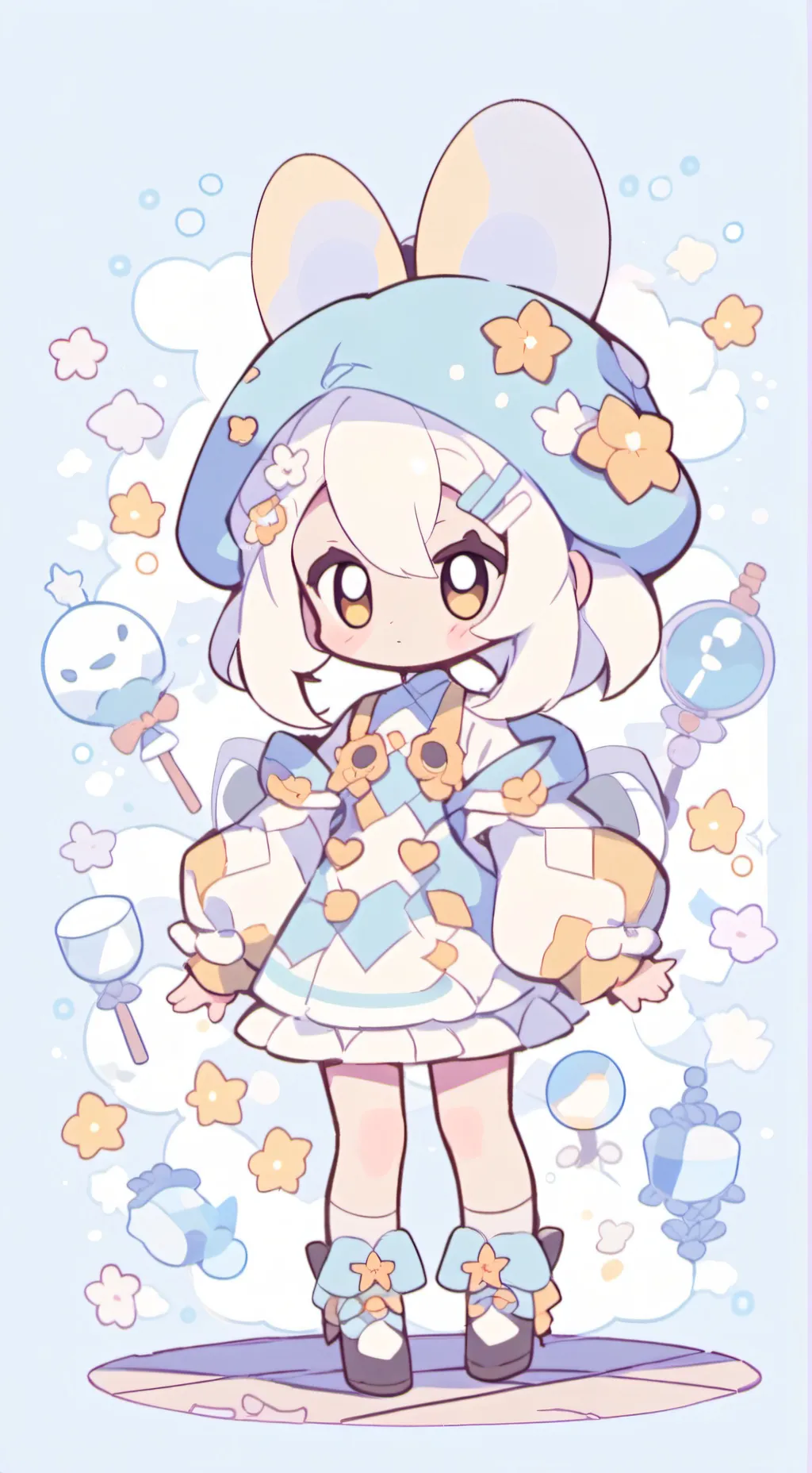 ai character: DW te aman background