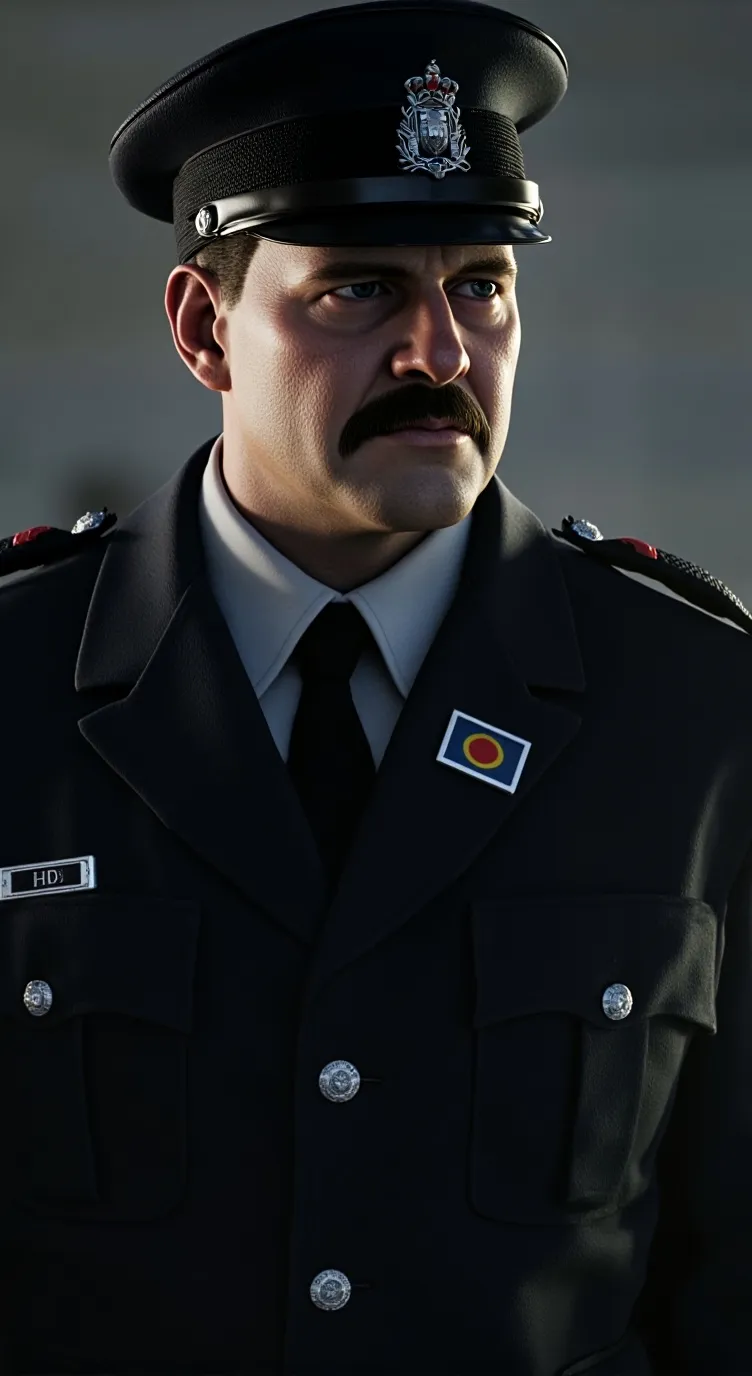 ai character: Полицай background