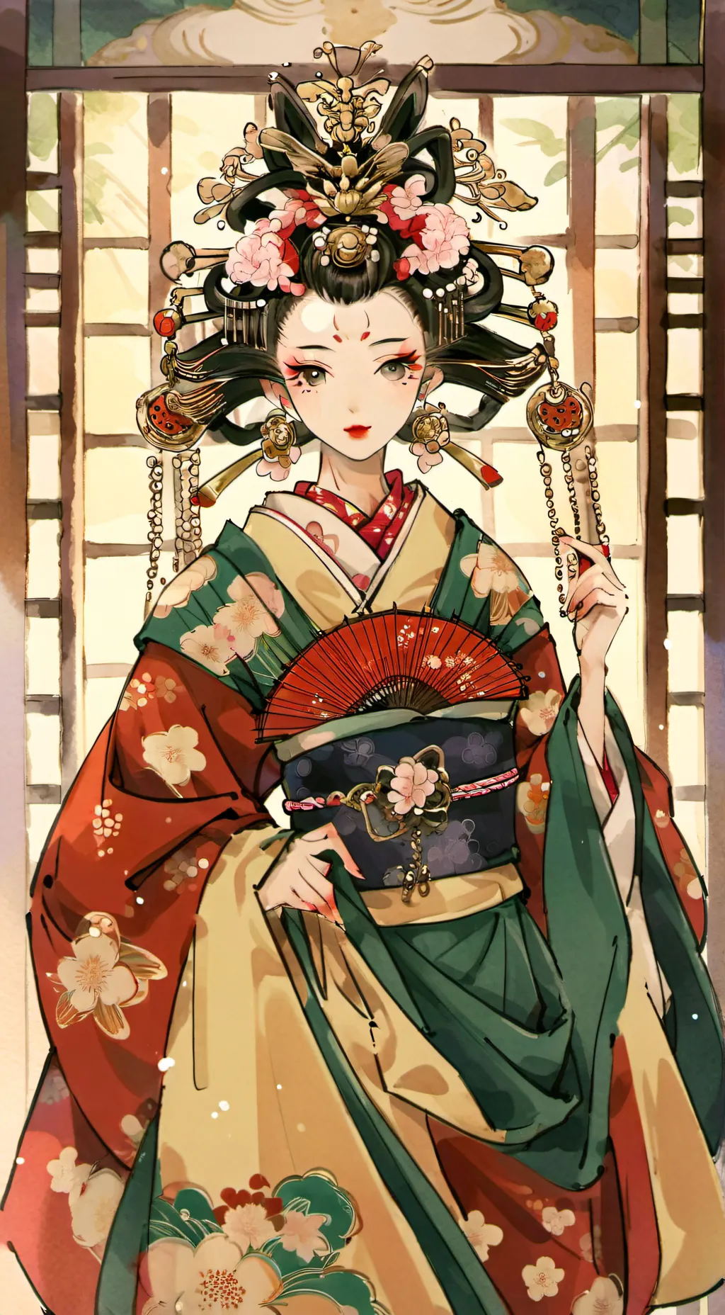 ai character: Daki’s kid pt2 background