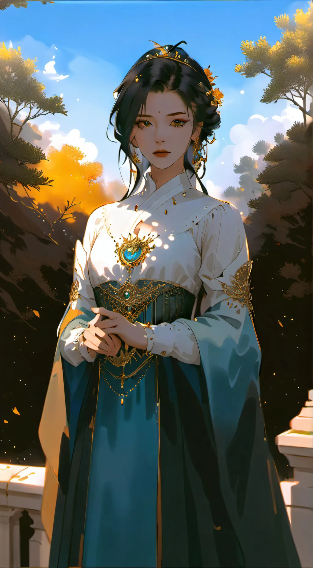 ai character: Princess Stephanie background