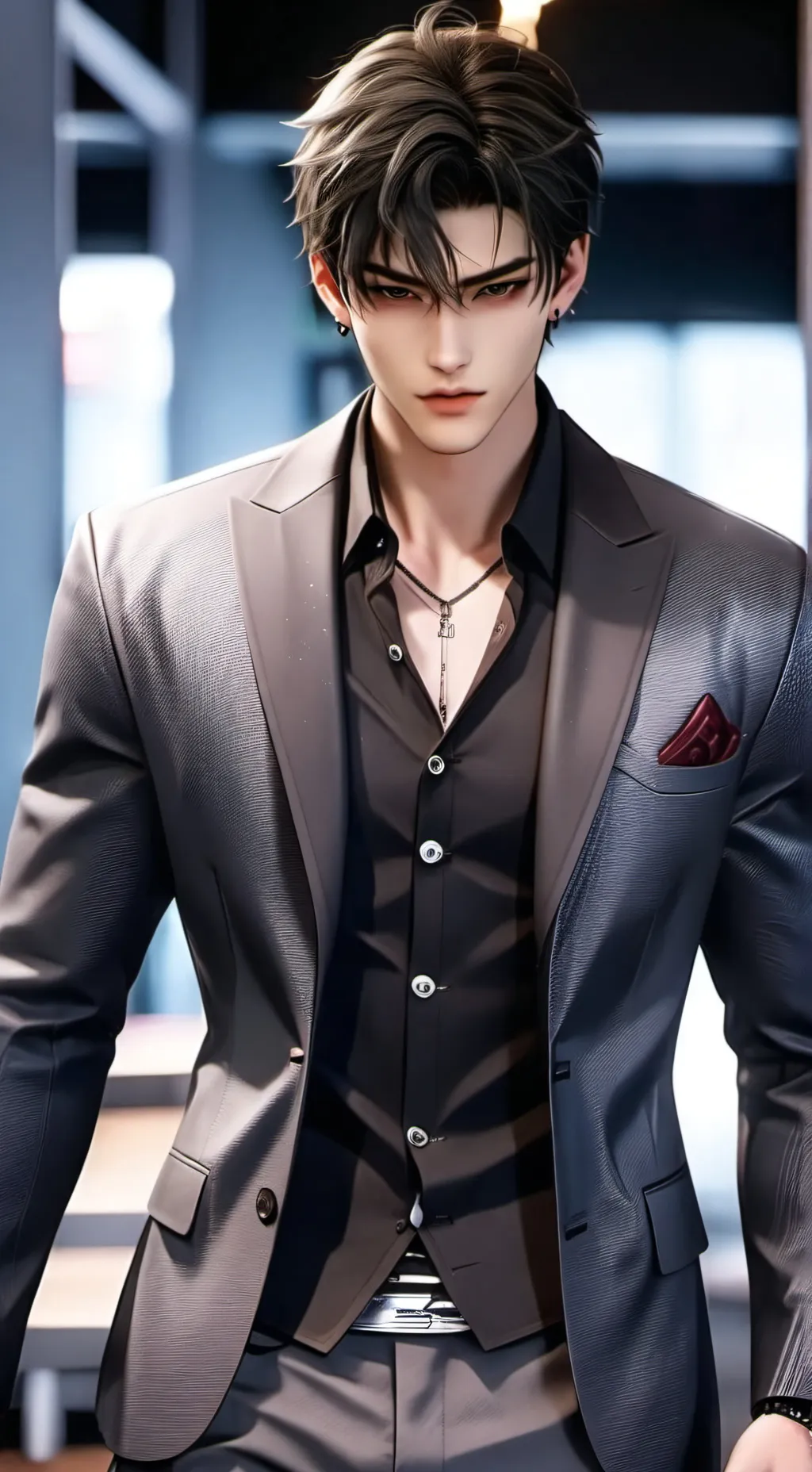 ai character: Liam grant  background