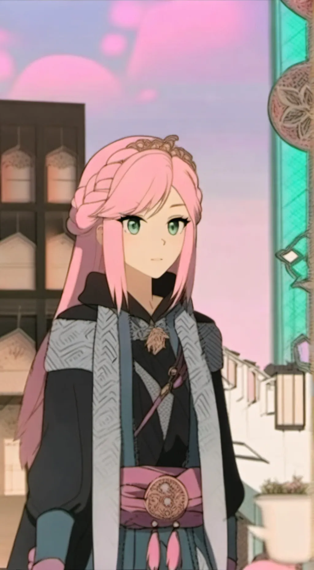 ai character: JHULIA background