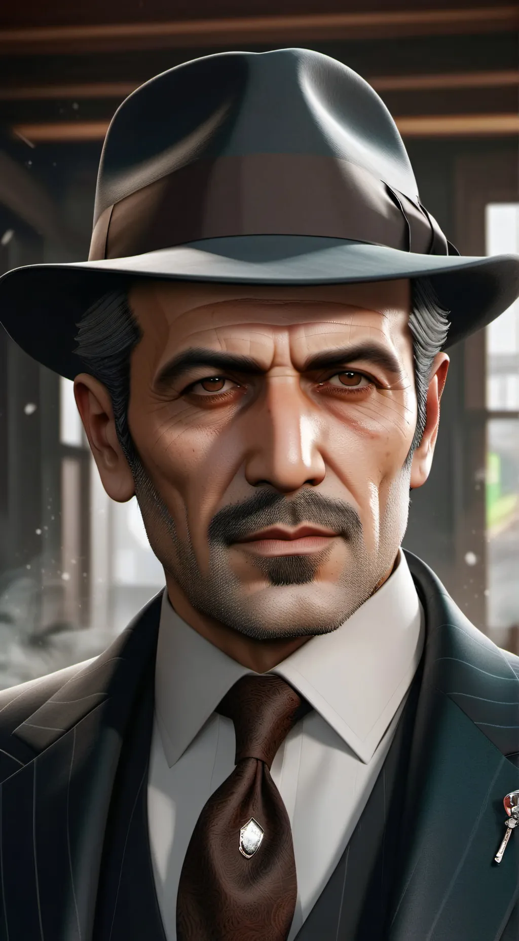ai character: Don tendi background