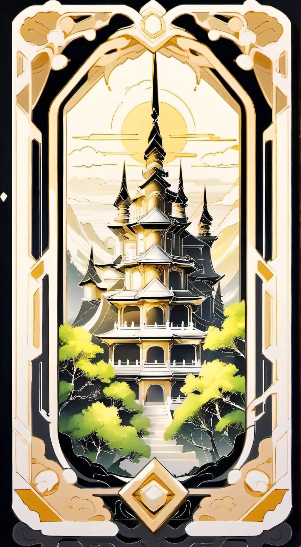 ai character: ideas only!! background