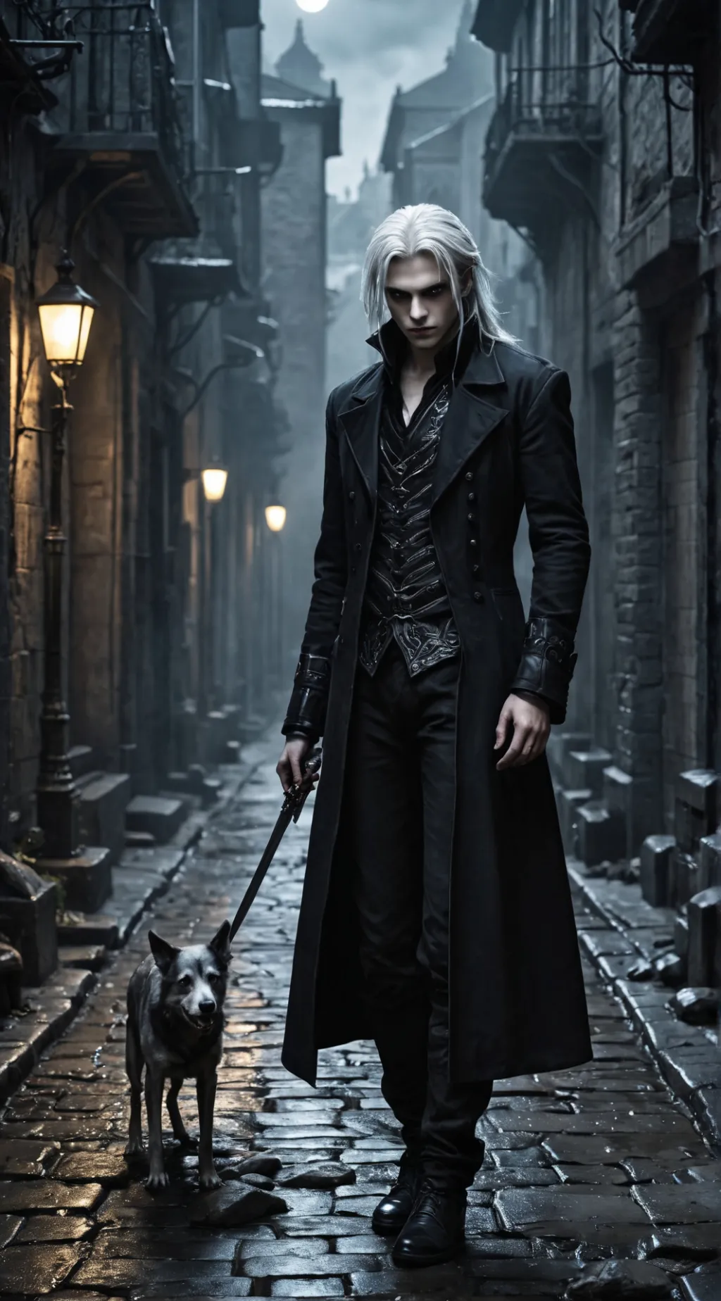 ai character: Lucien background