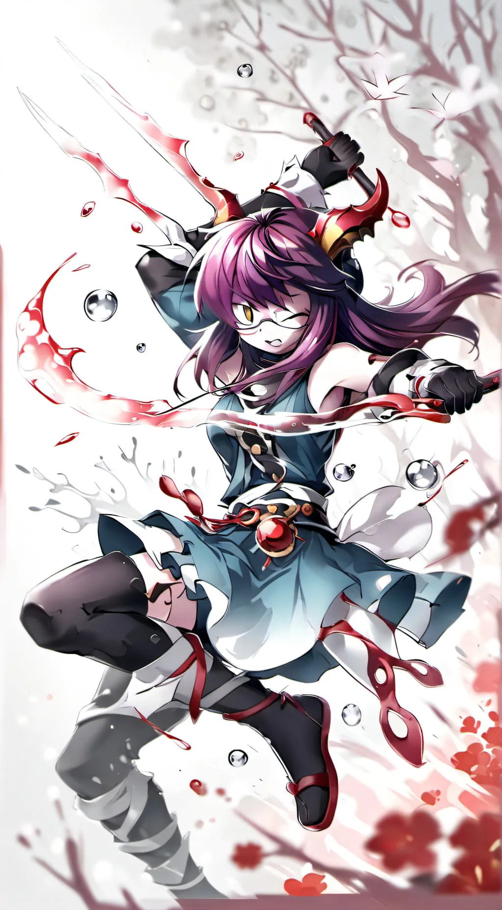 ai character: Sofia💜❤️ background