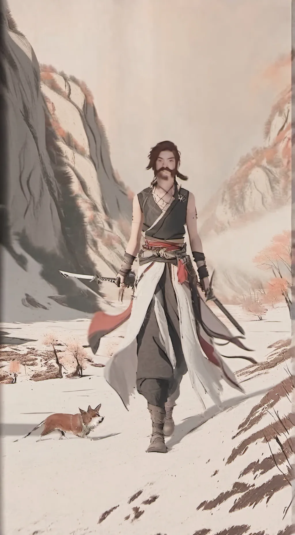 ai character: Kota  background