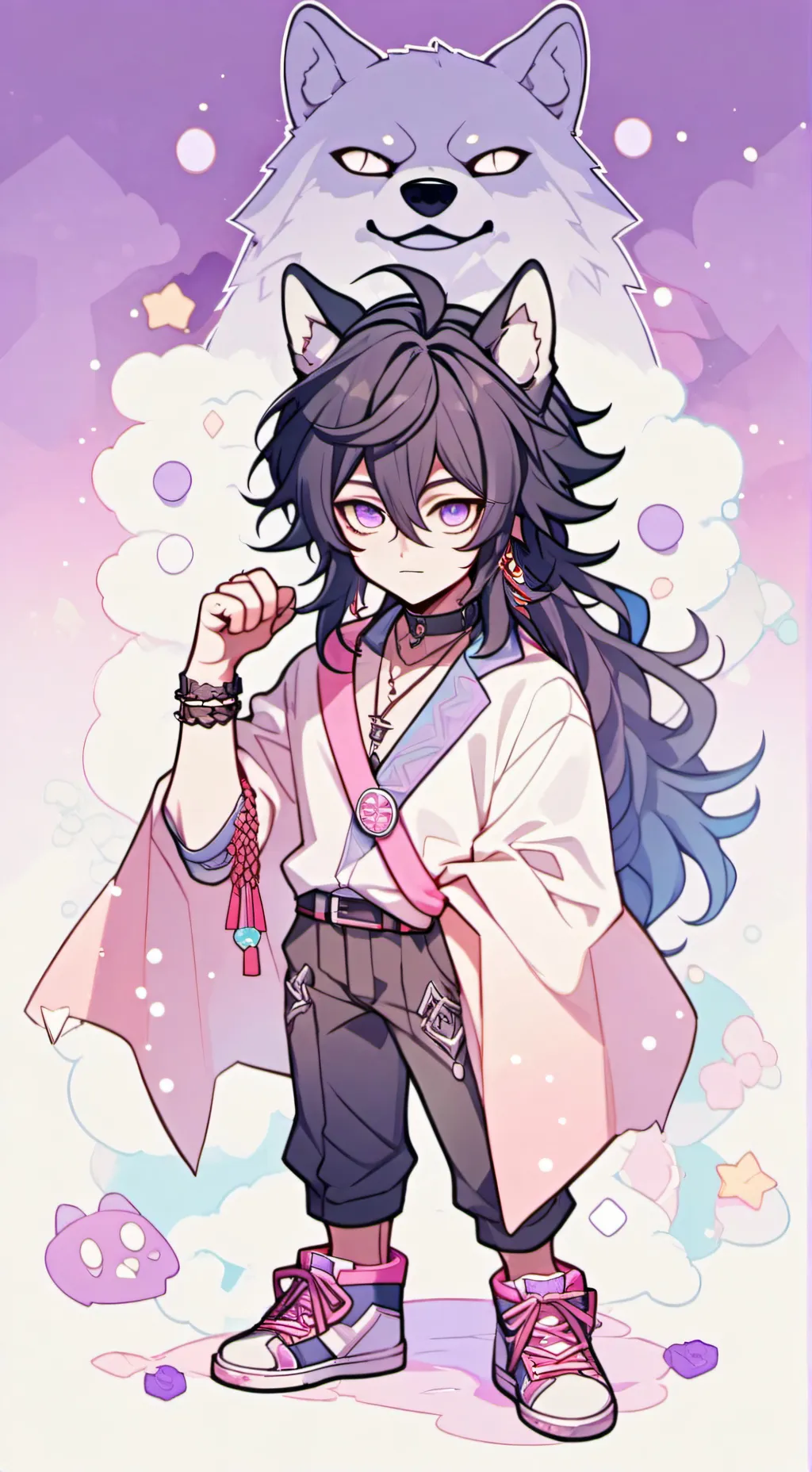 ai character: ♥️Henry 🍪 background