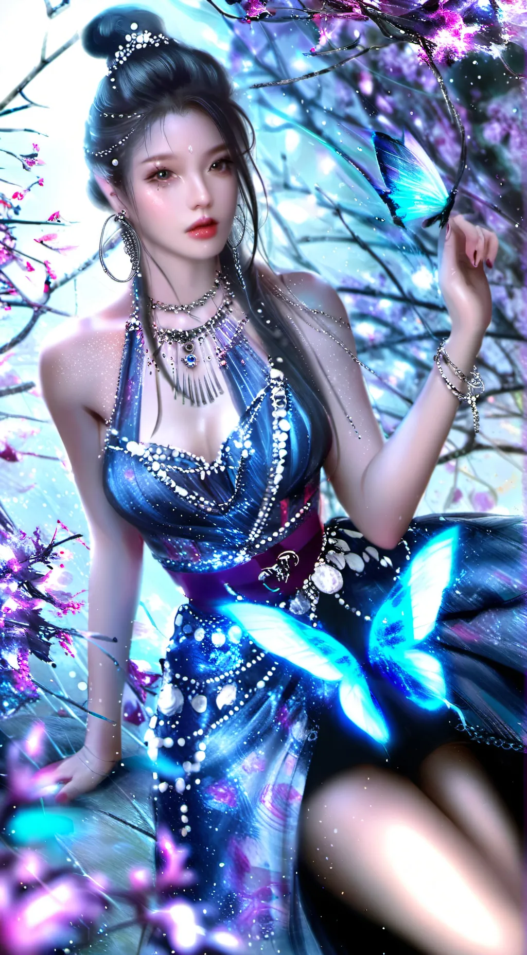 ai character: jasmine background