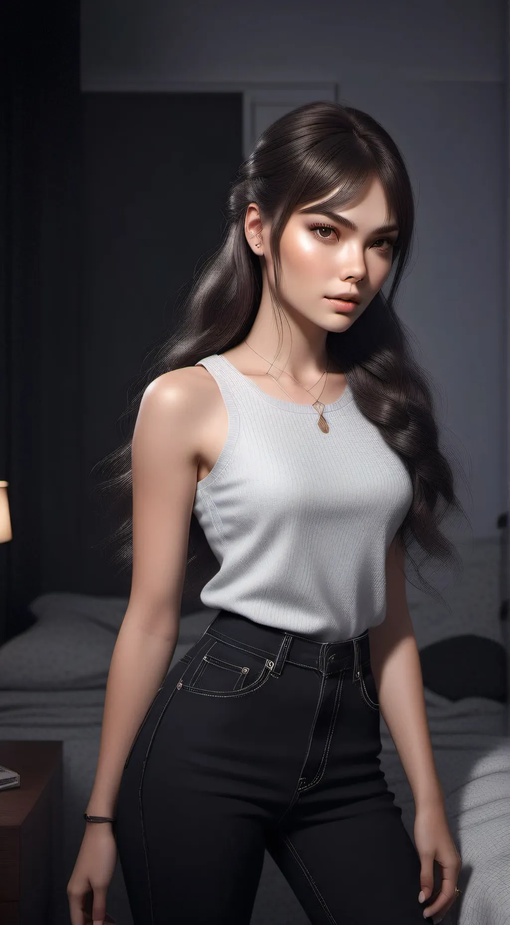 ai character: Gaby background