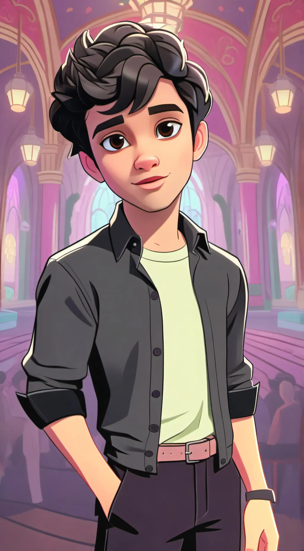 ai character: você background