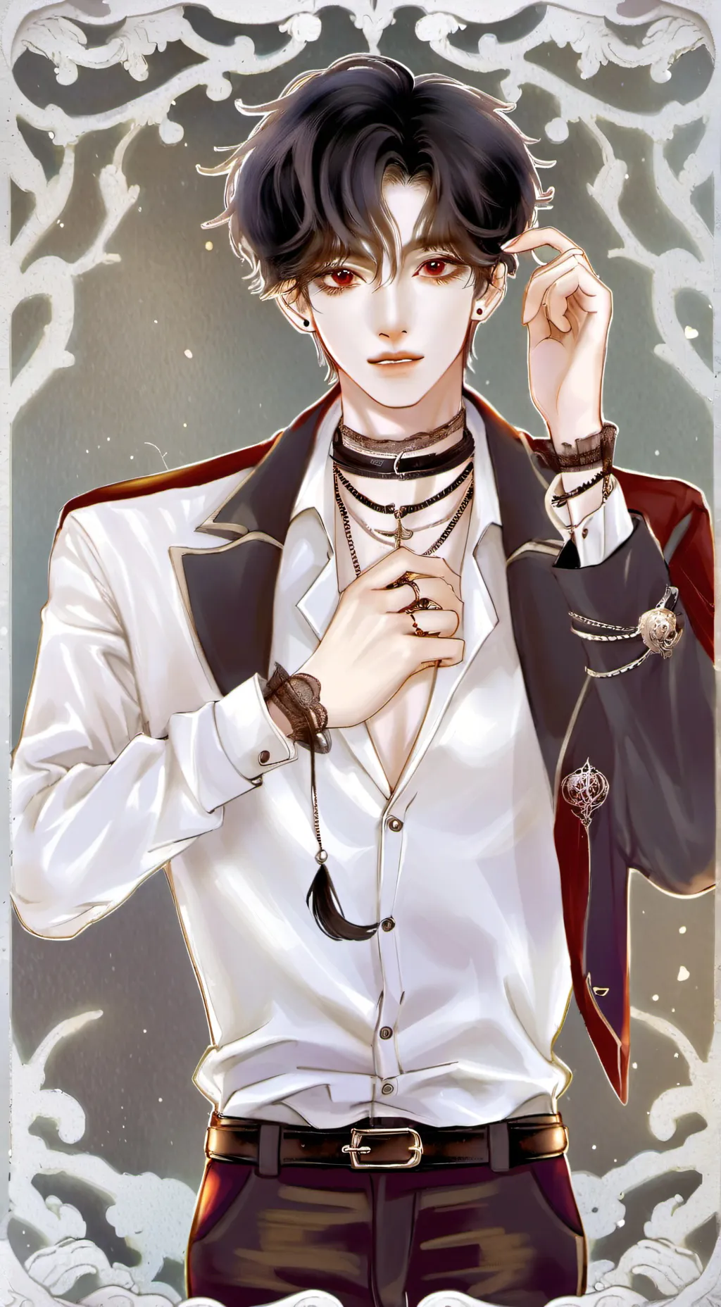 ai character: Felix  background
