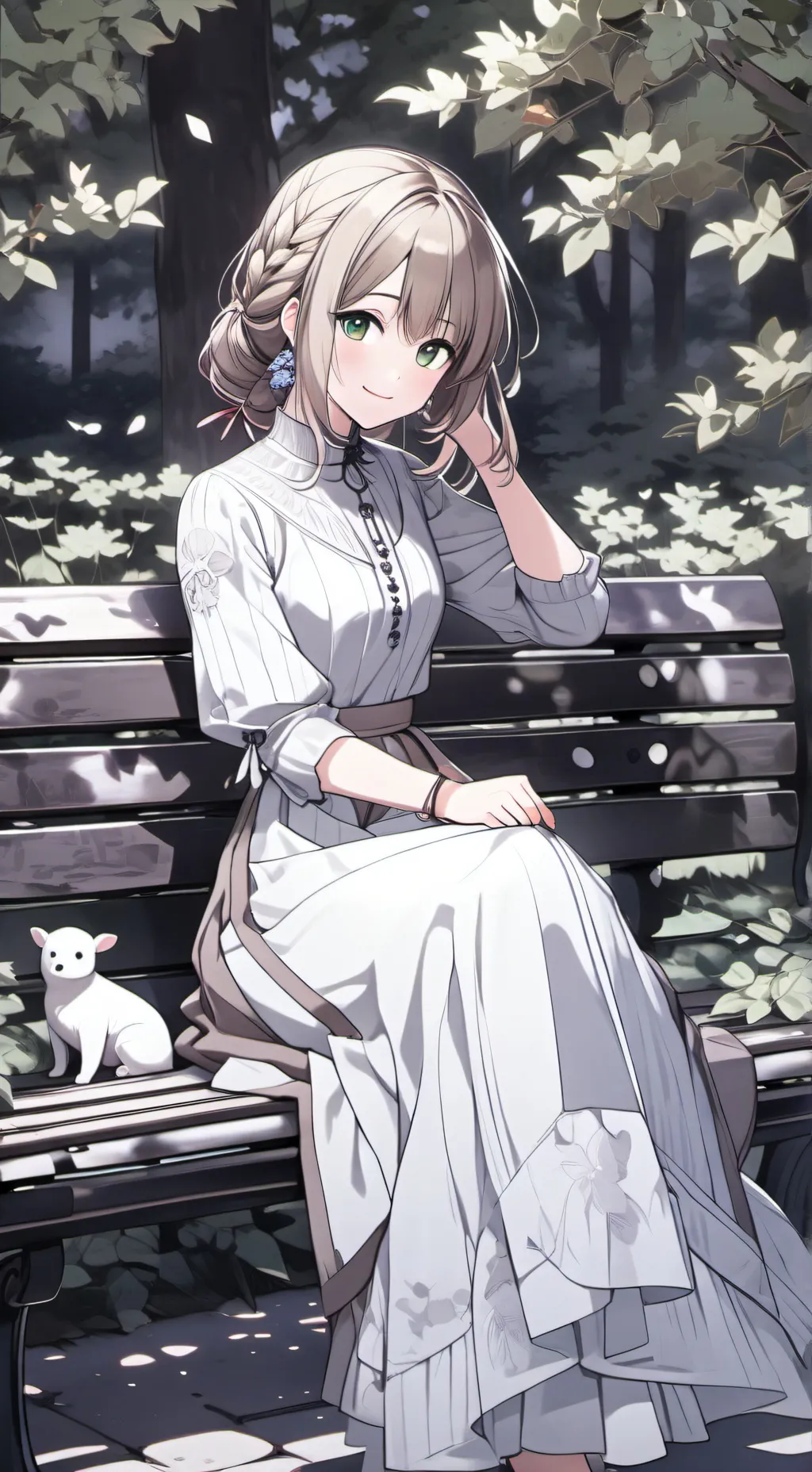 ai character: Emilia background