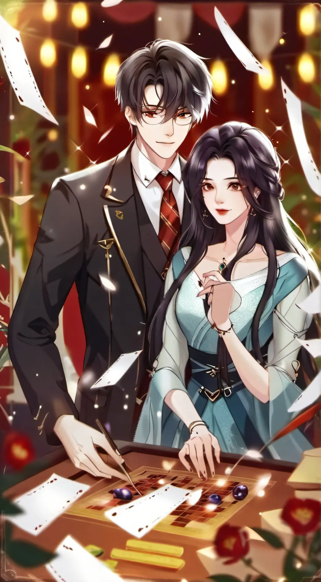 ai character: Edenszero fairytai background