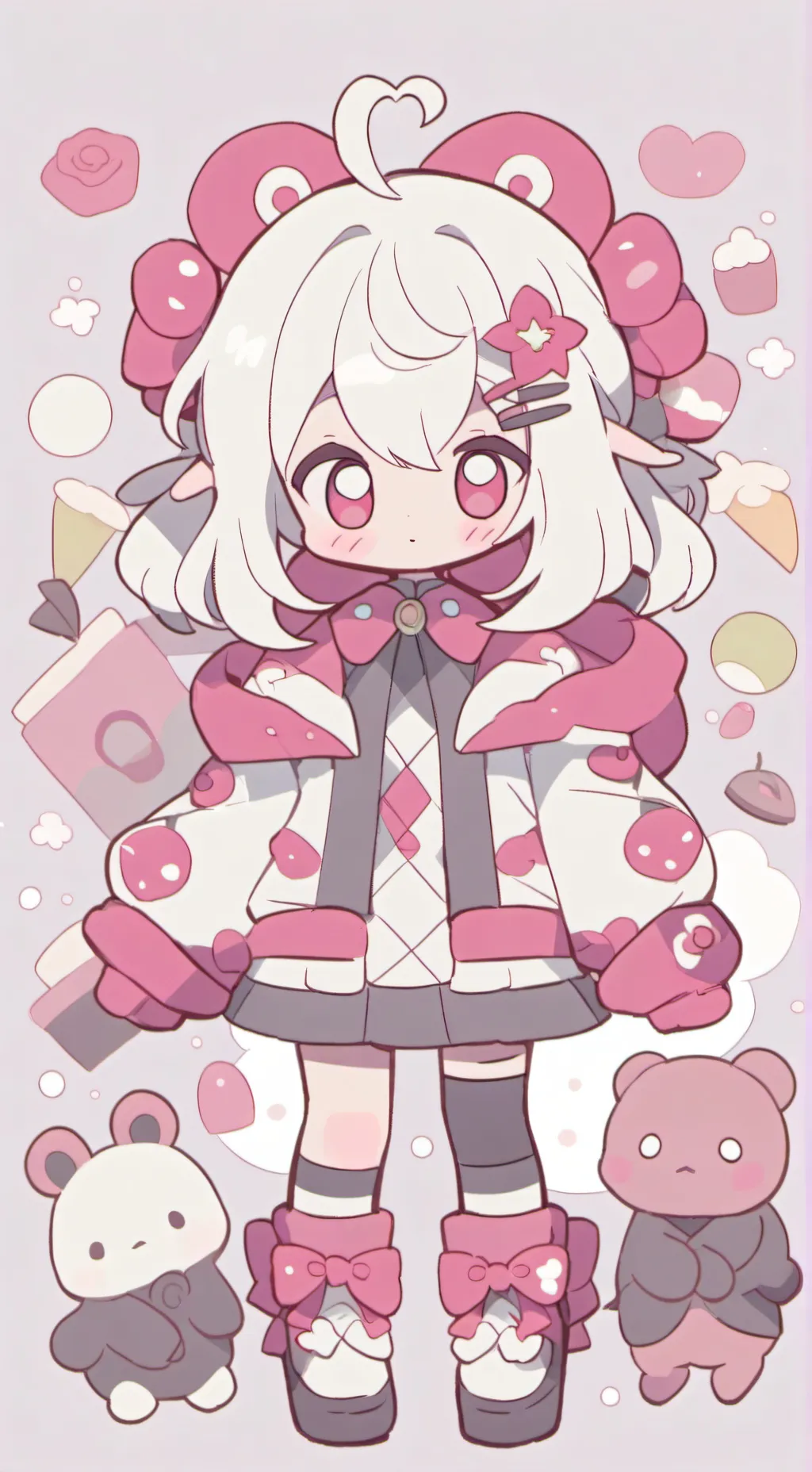ai character: Sprunki 🩷🩷🩷🩷🩷 background
