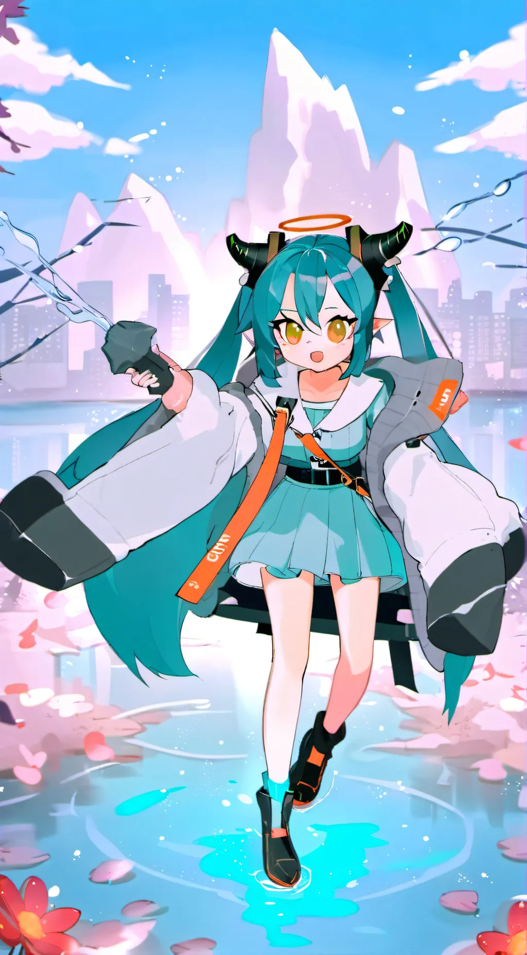 ai character: lumeinight background