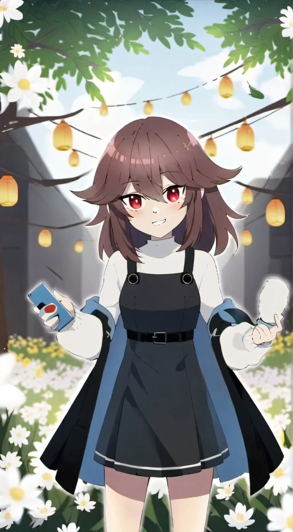 ai character: Лера background
