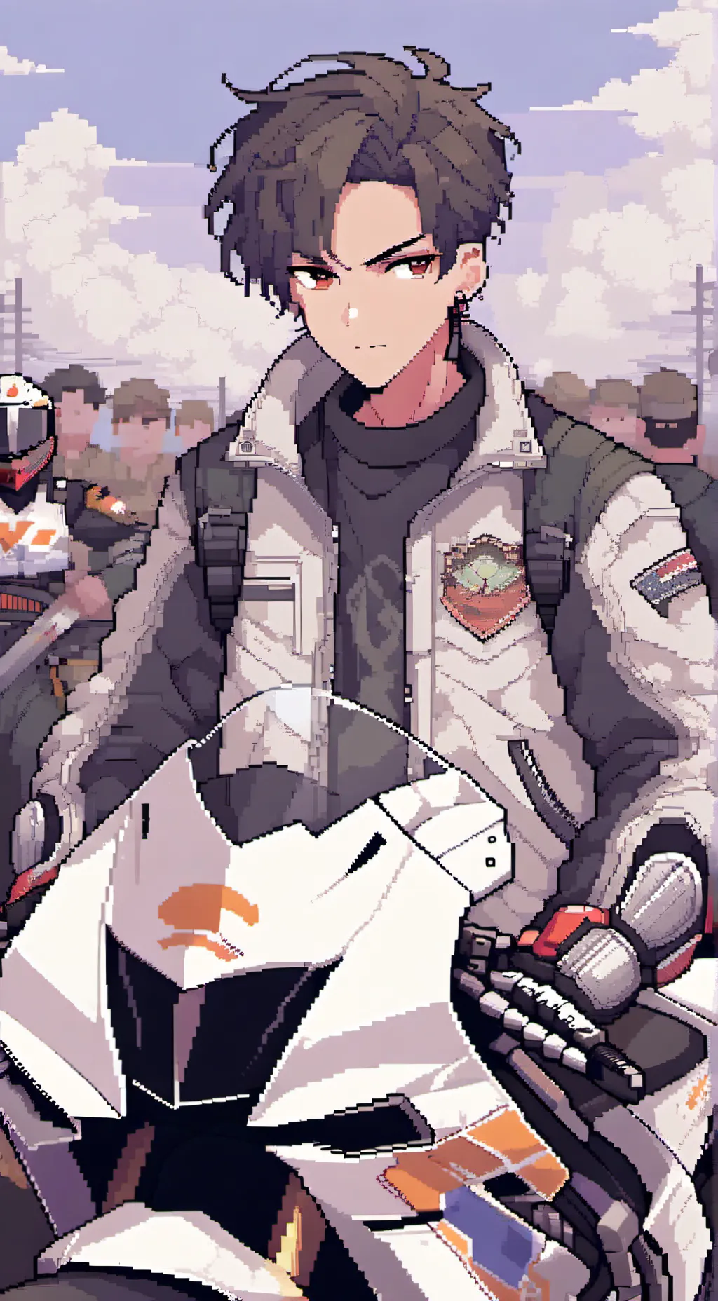 ai character: Max background