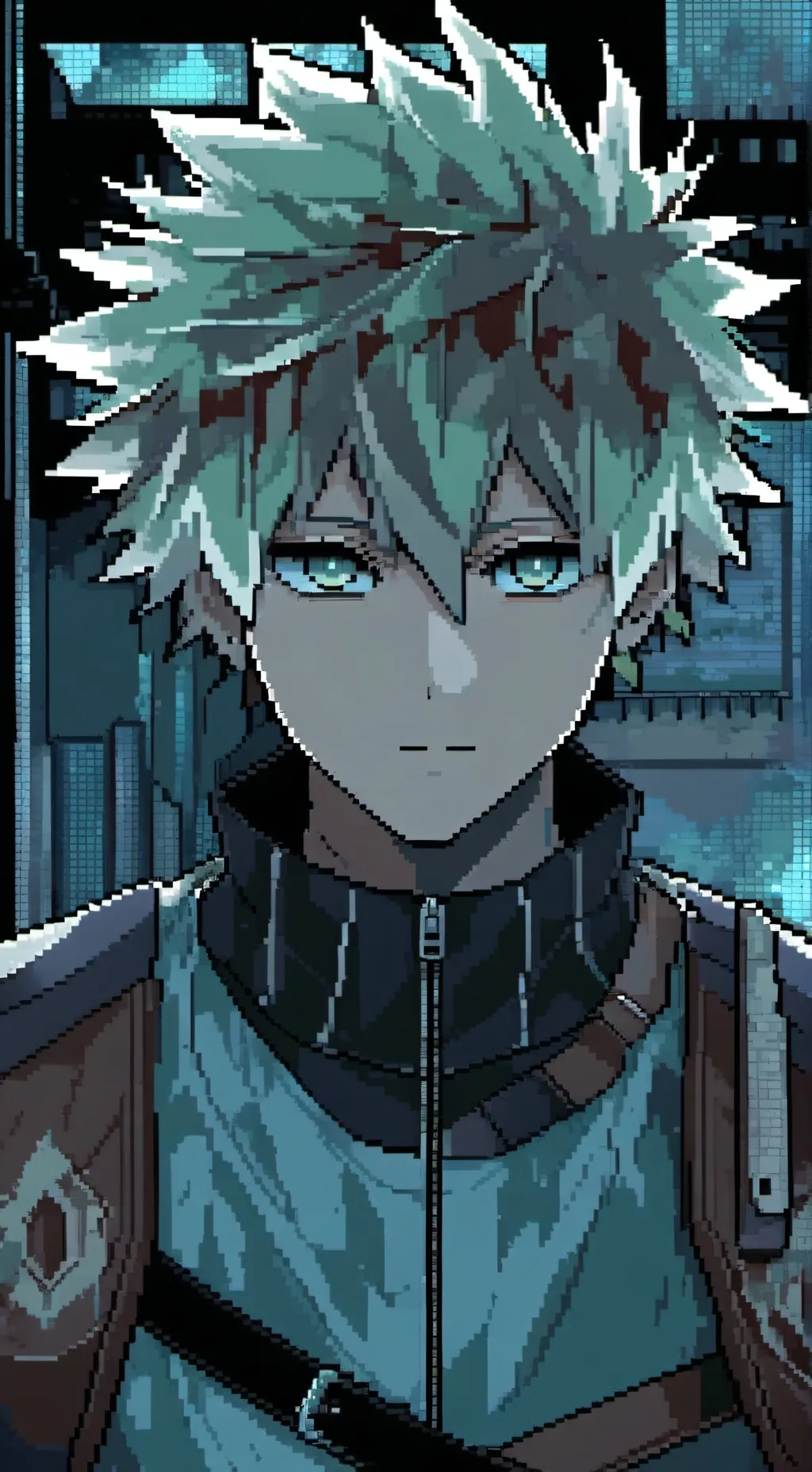 ai character: bakugou twin sis background
