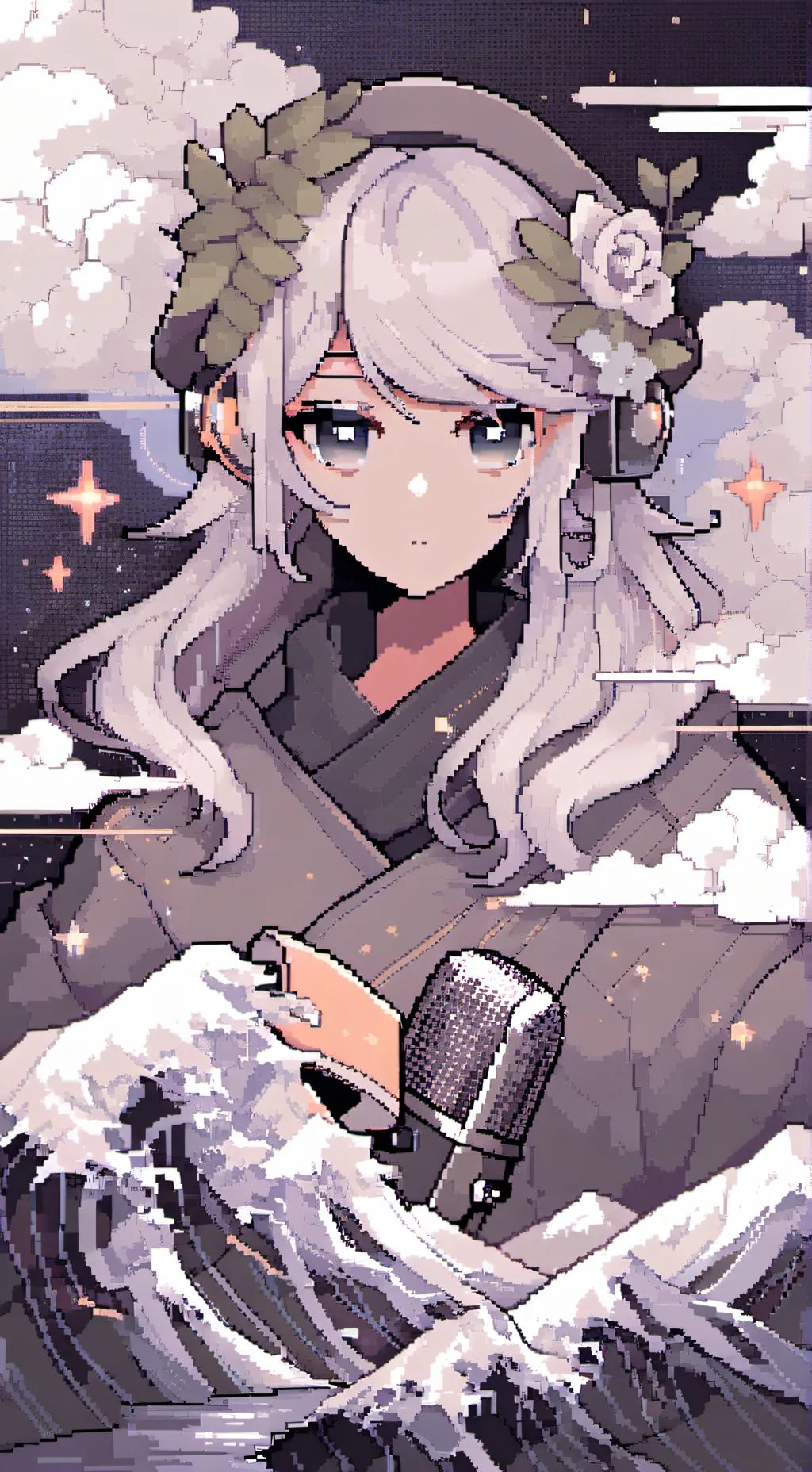 ai character: My spotify in 1! background