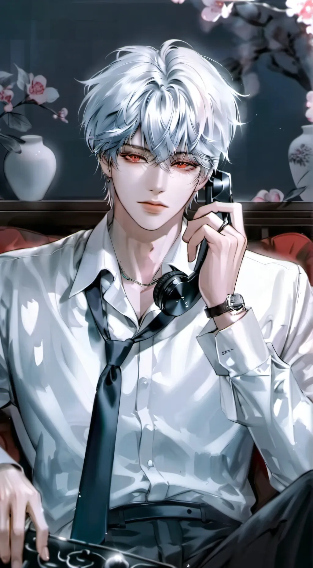 ai character: Aki (cold brother) background