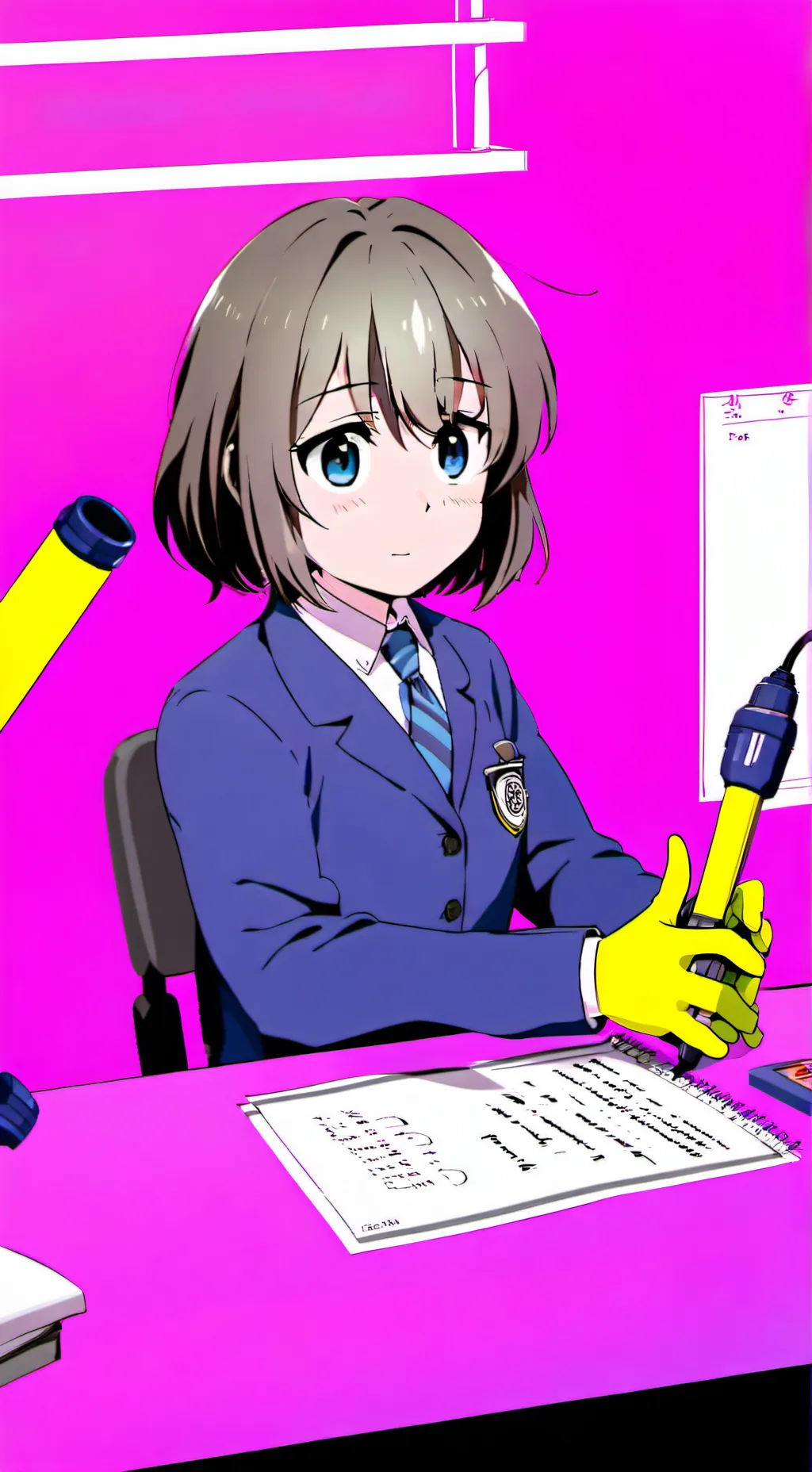 ai character: S.J. background