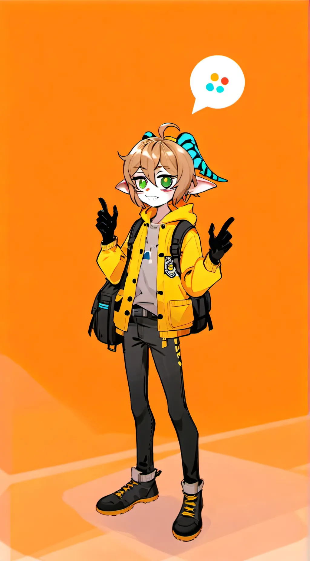 ai character: Rangue background