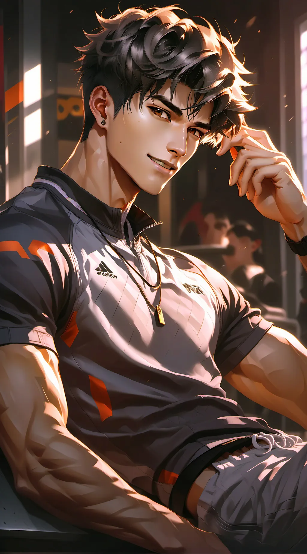 ai character: Strimeur Pro background