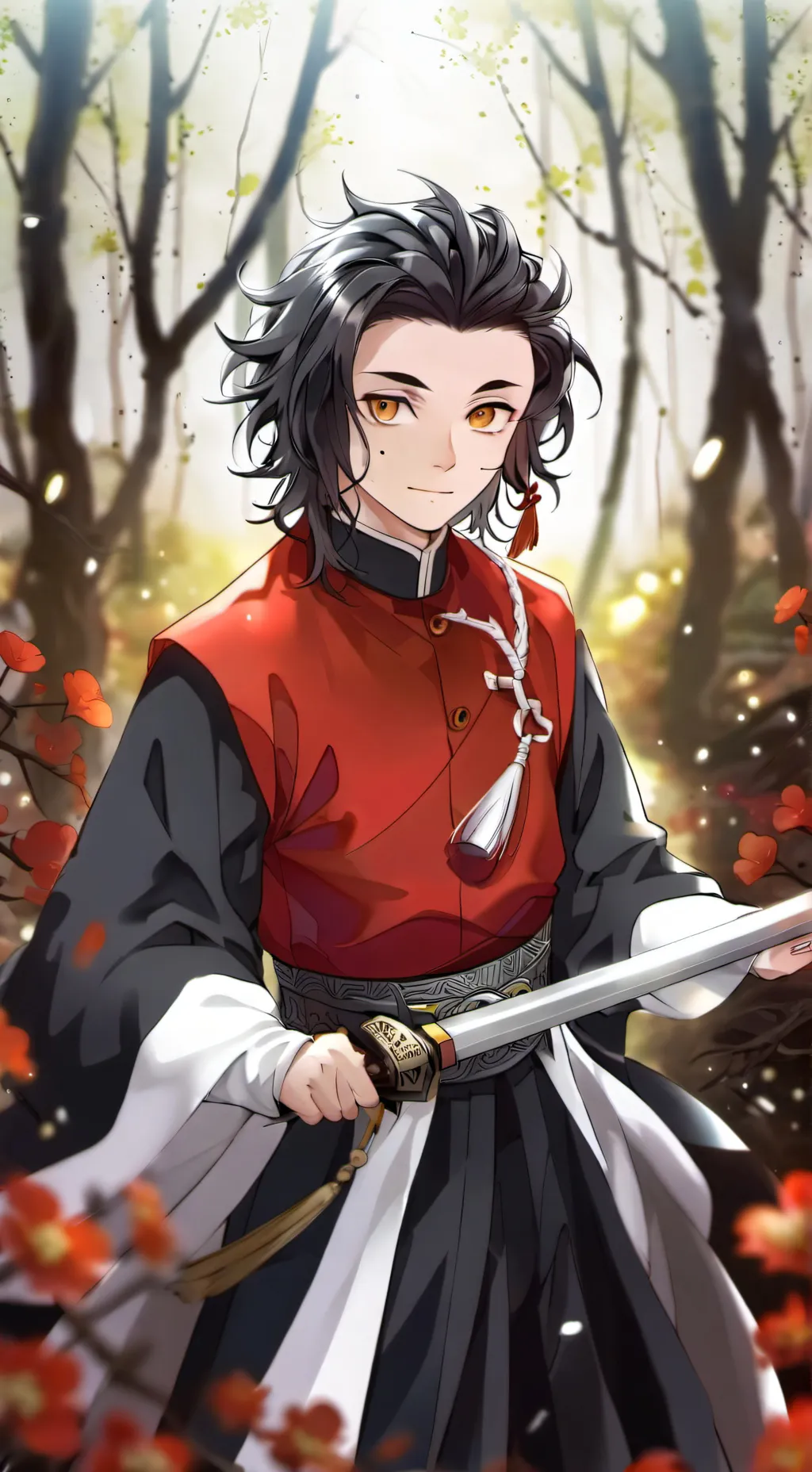 ai character: Demon Slayer!! background