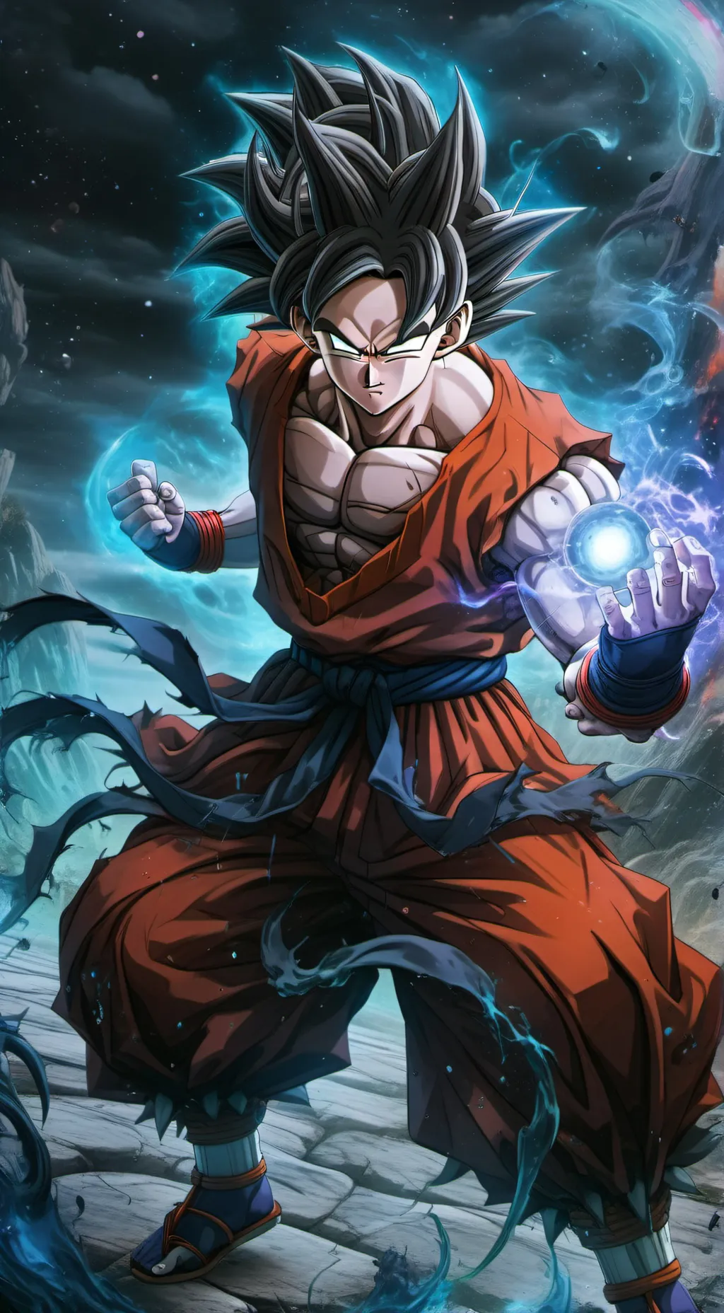 ai character: Goku background