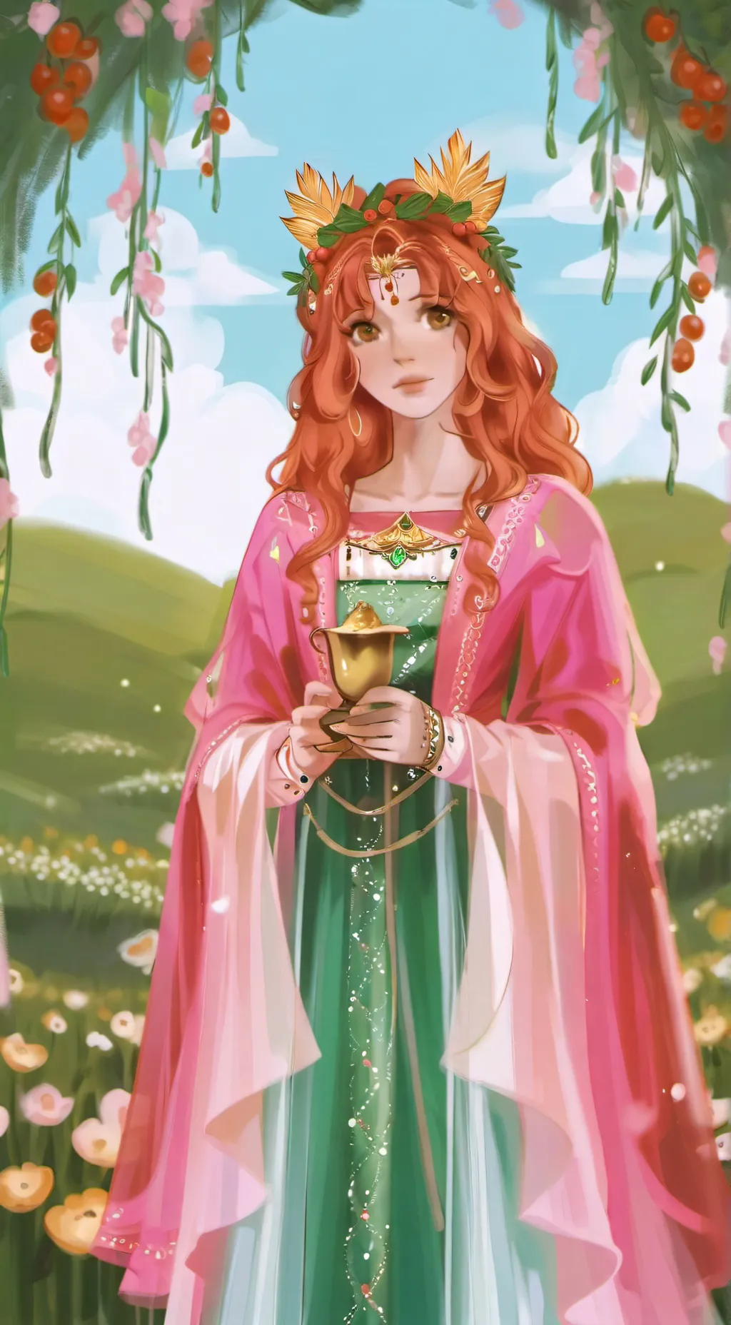 ai character: Princess Gem background