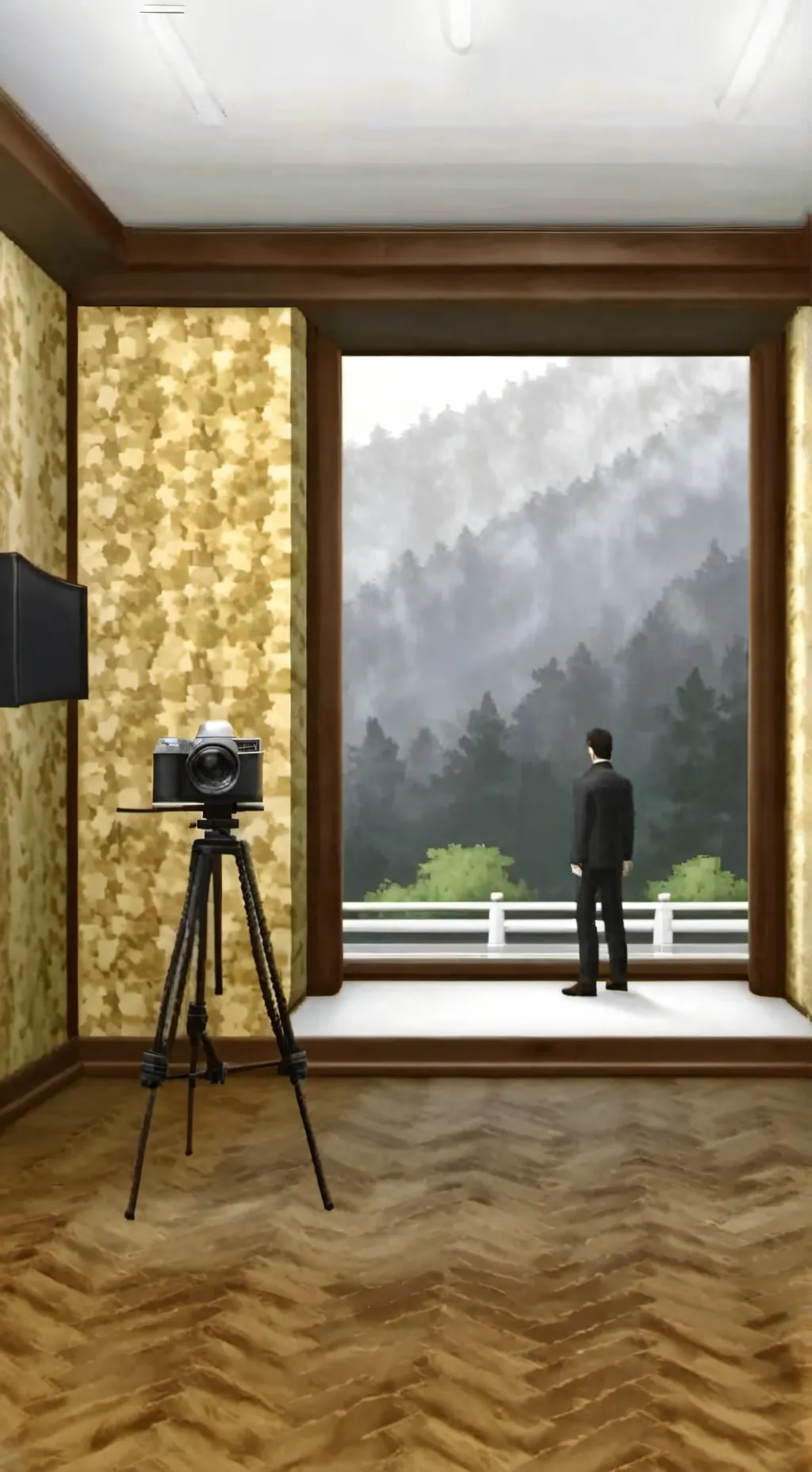 ai character: Hogwarts background