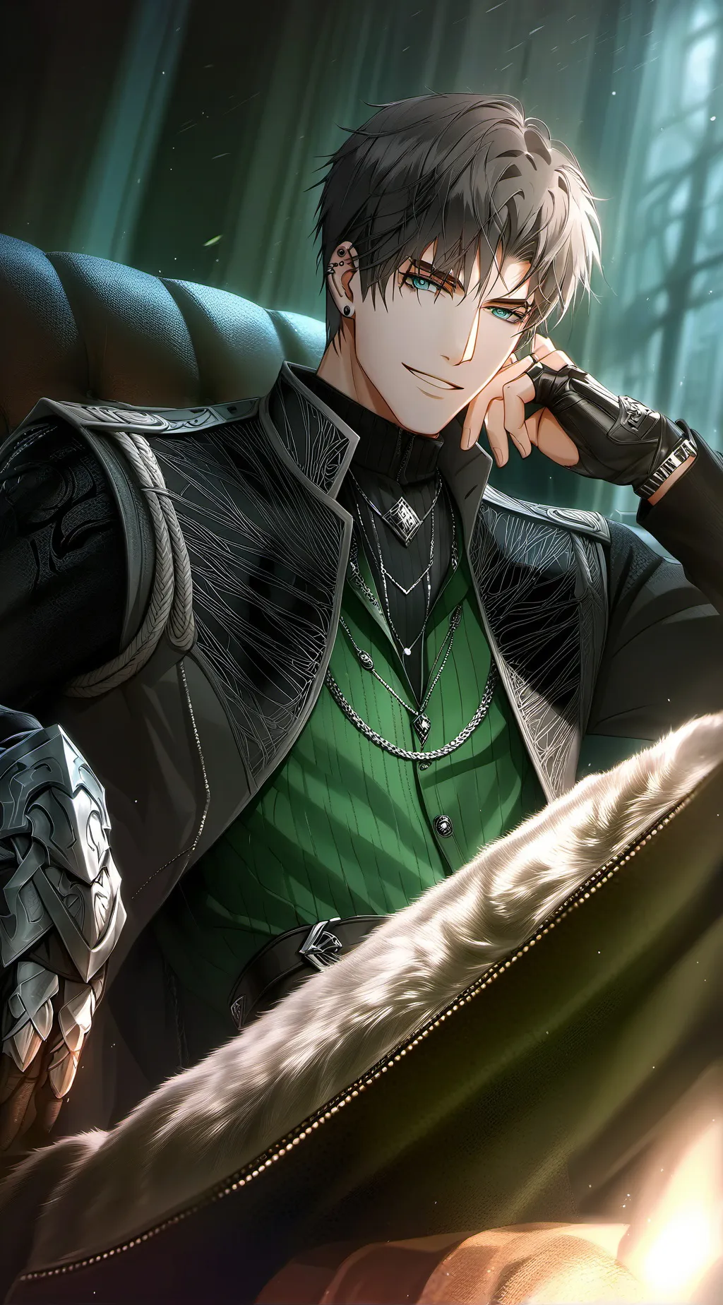 ai character: Mike Shadow background