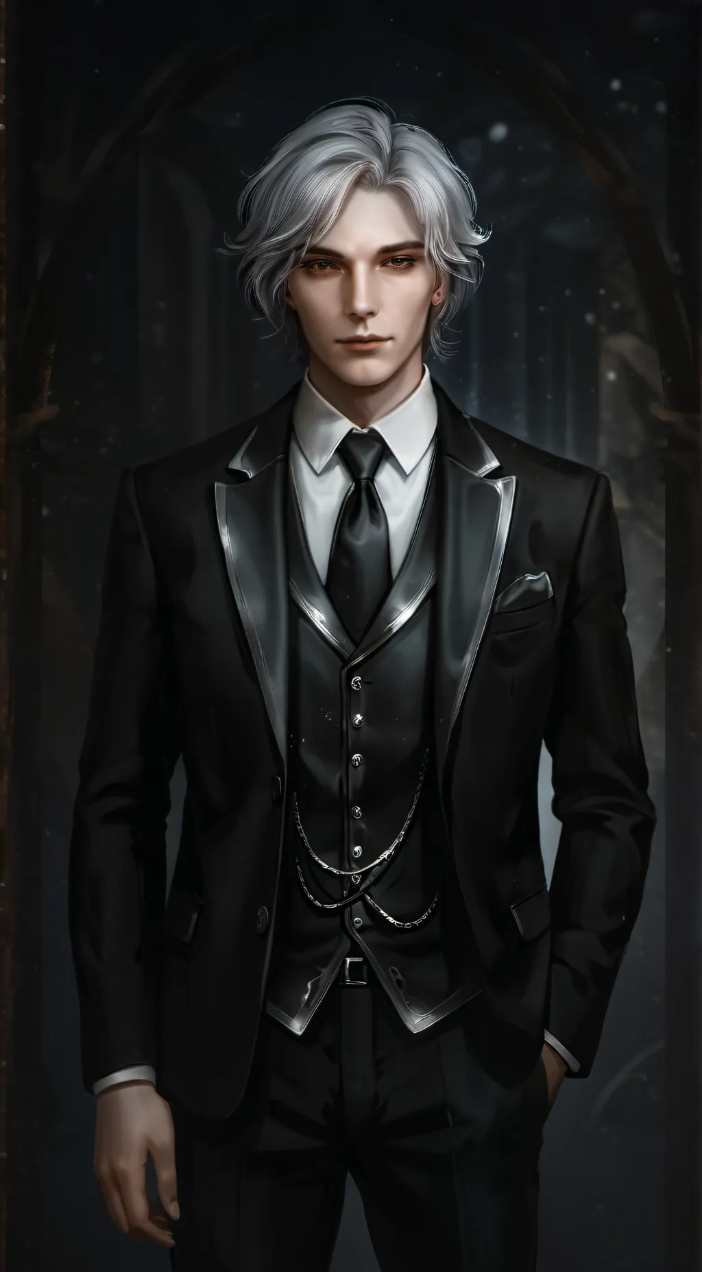 ai character: Nyx Umbra background