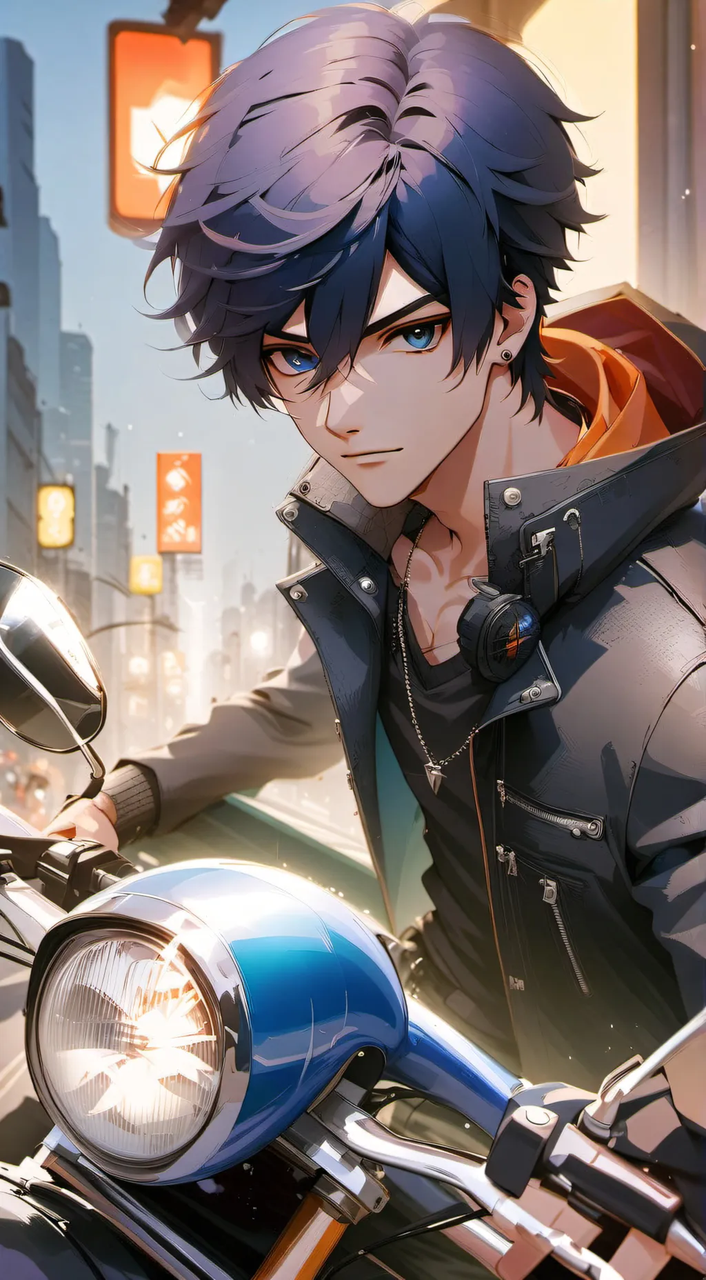 ai character: Unumaki  background