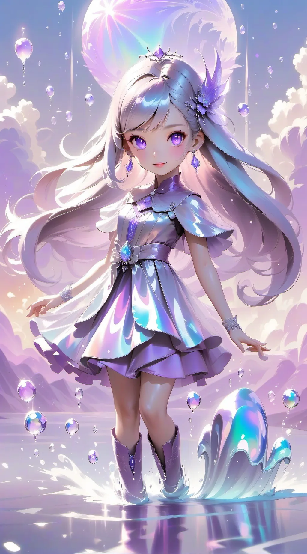 ai character: Mha c; background