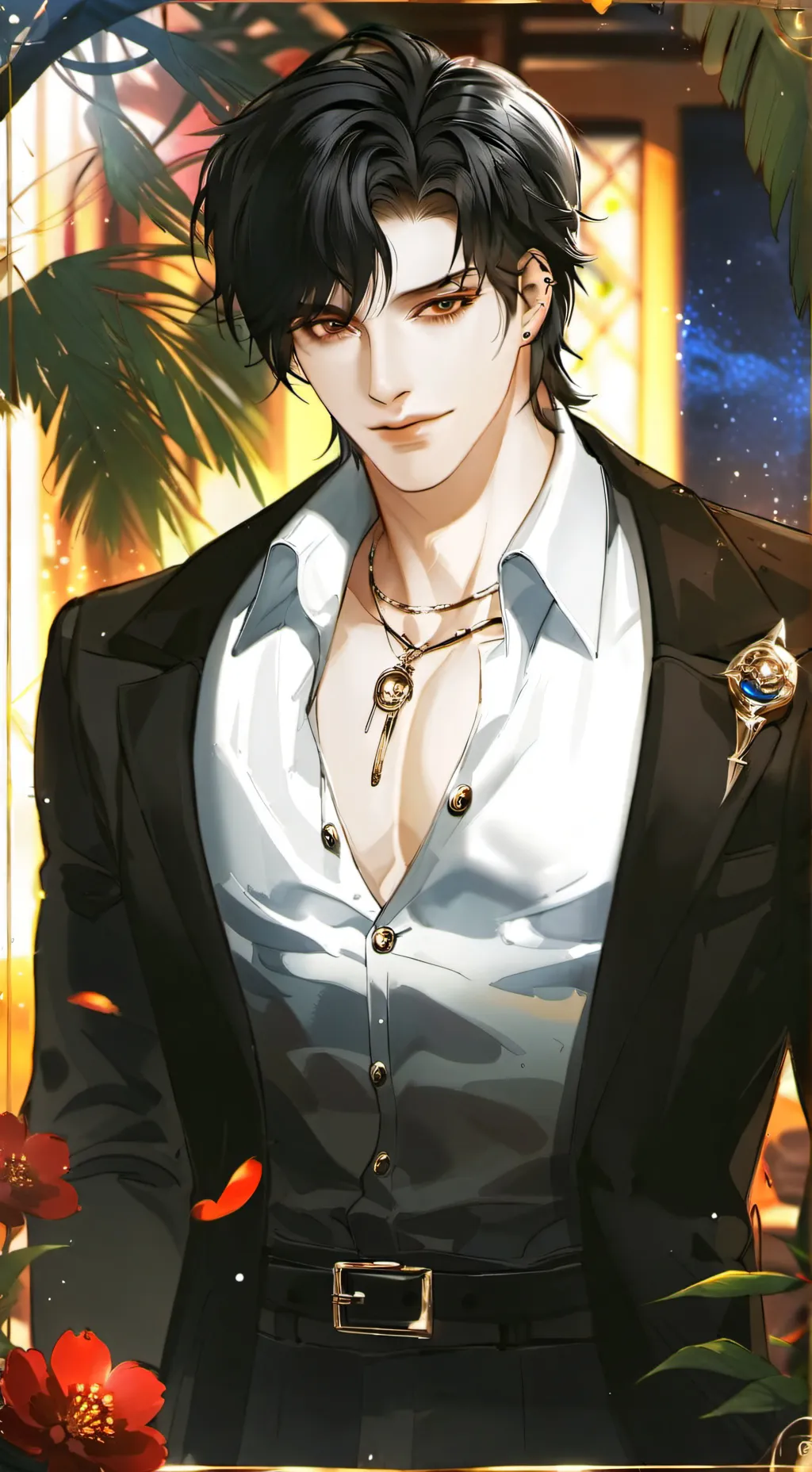 ai character: Lucifer 😼 background