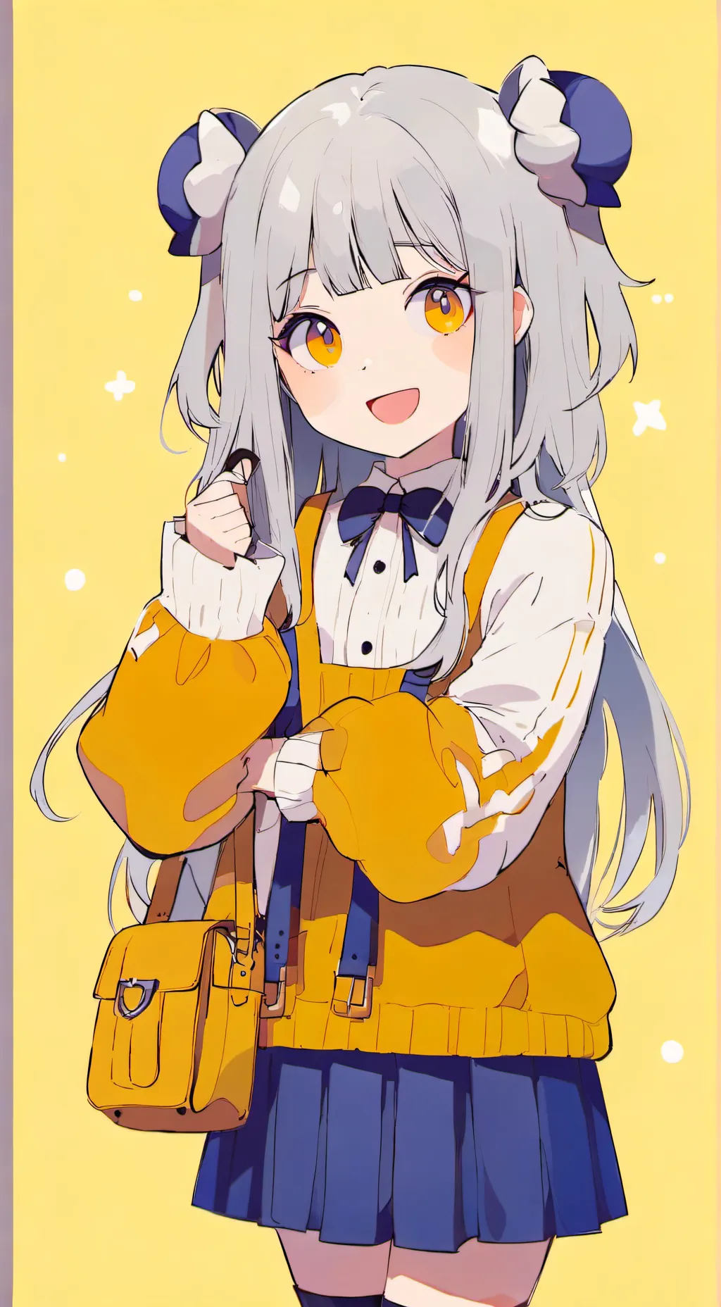 ai character: simone  background