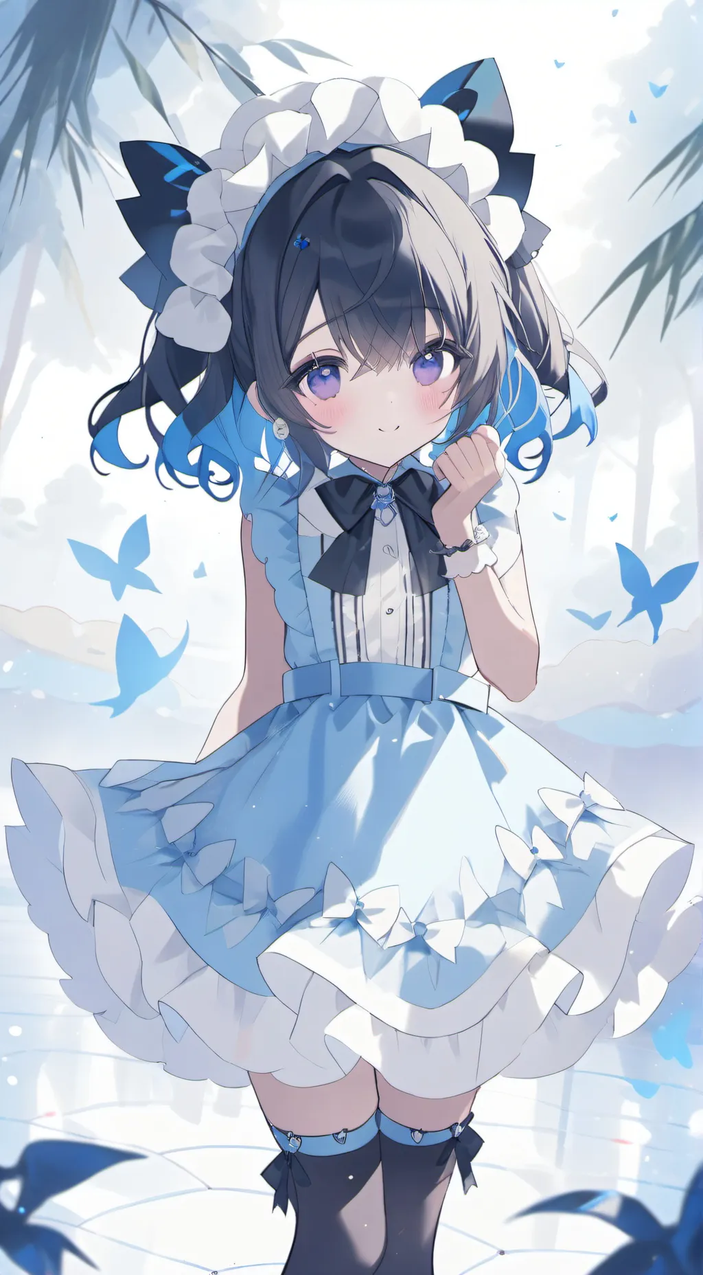 ai character: Fruitcake background