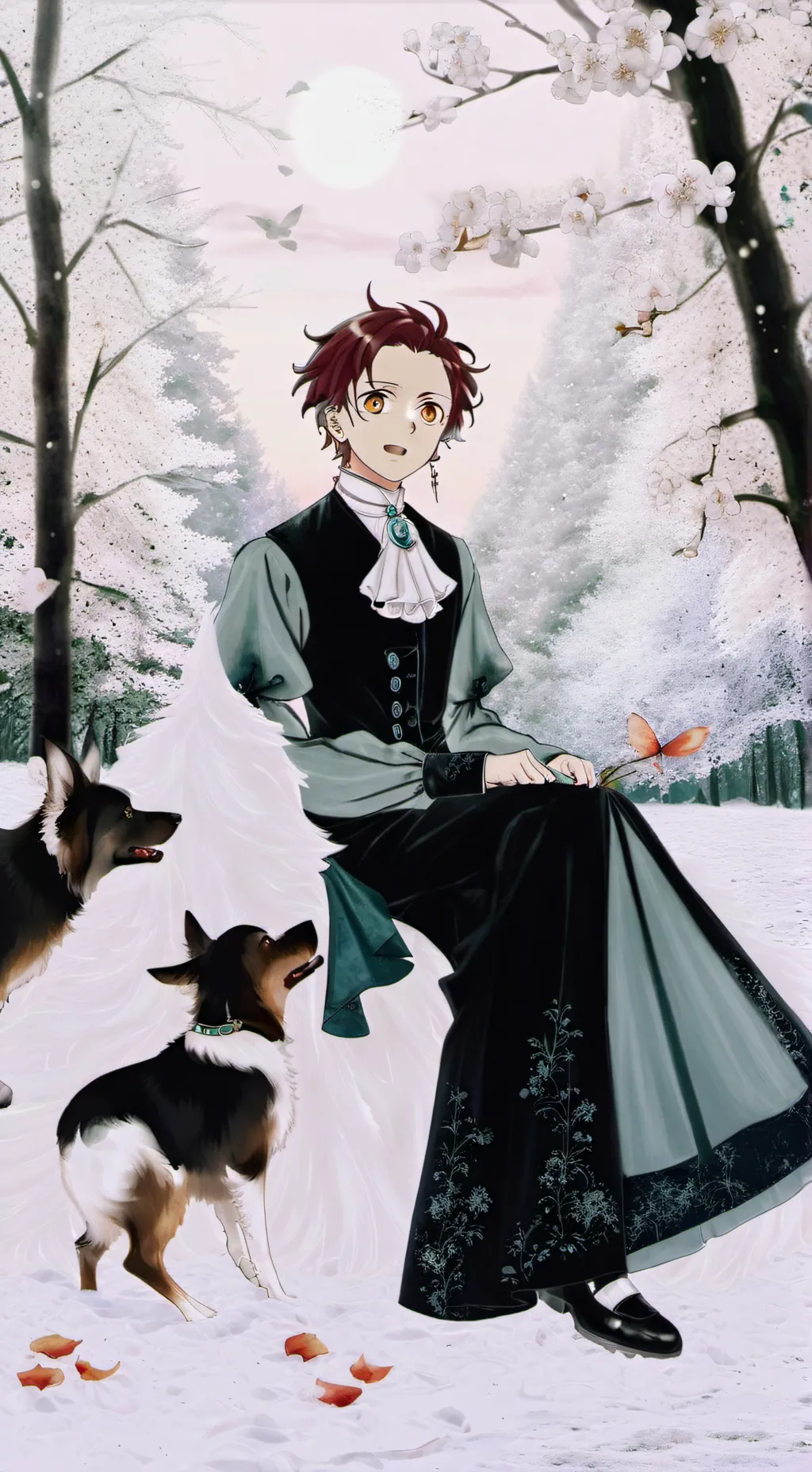 ai character: tangen is cooked  background
