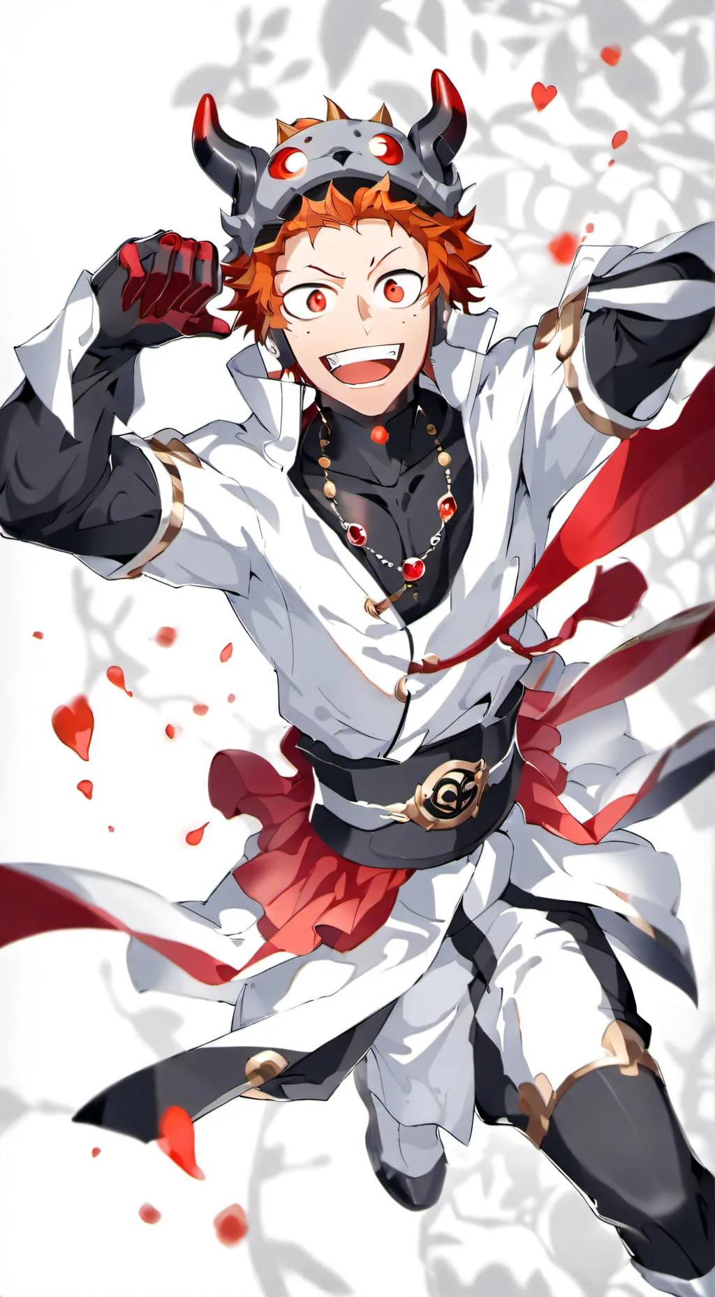 ai character: Eijiro Kirishima background