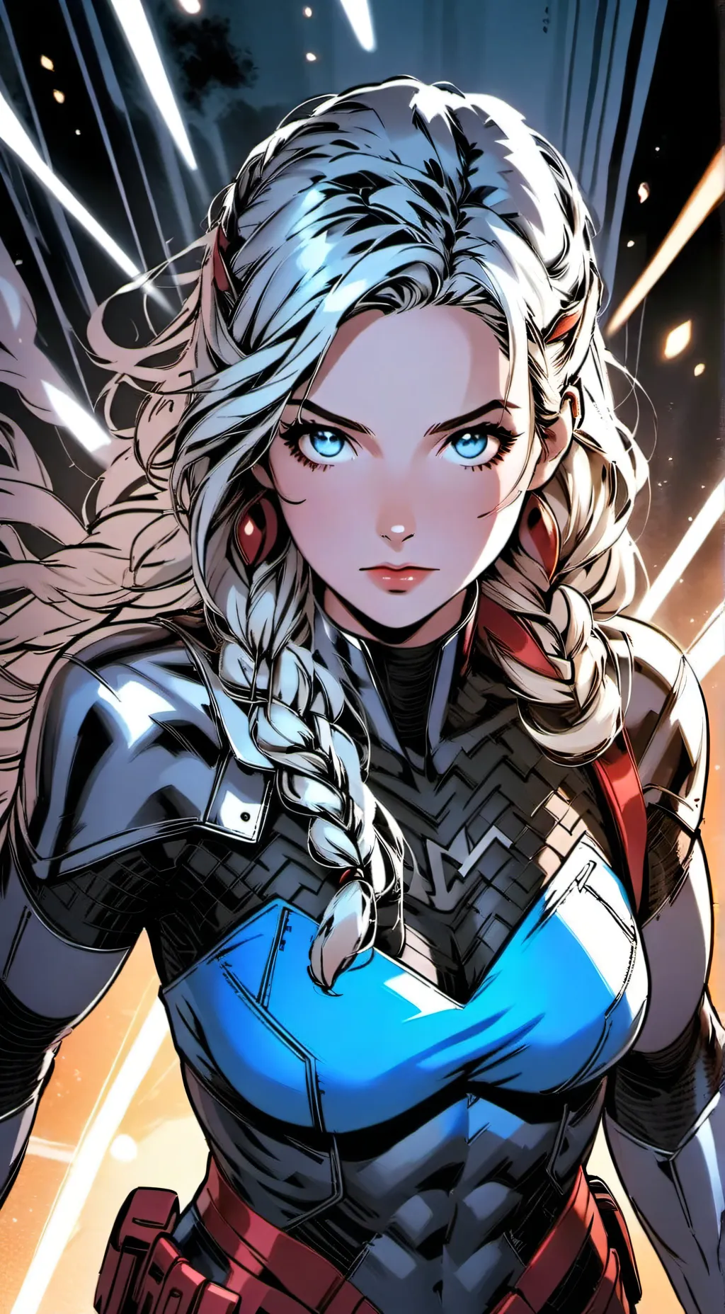 ai character: Victoria Steele background
