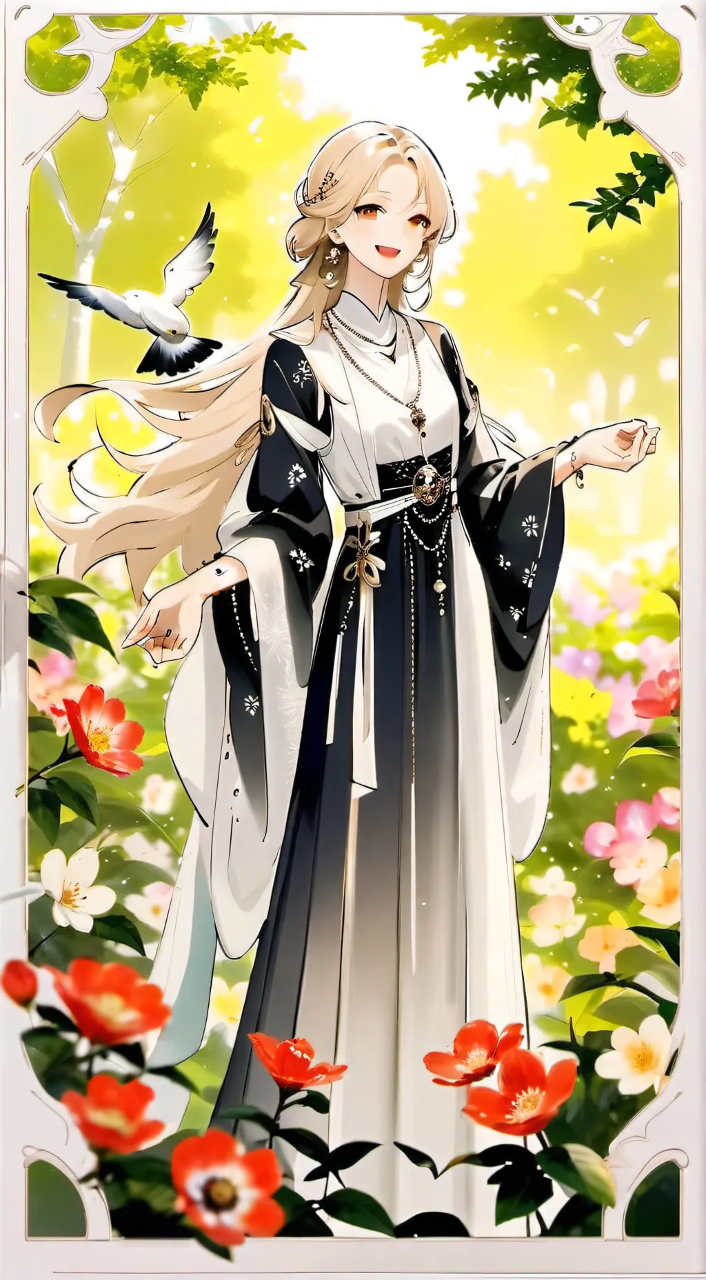 ai character: your crush background