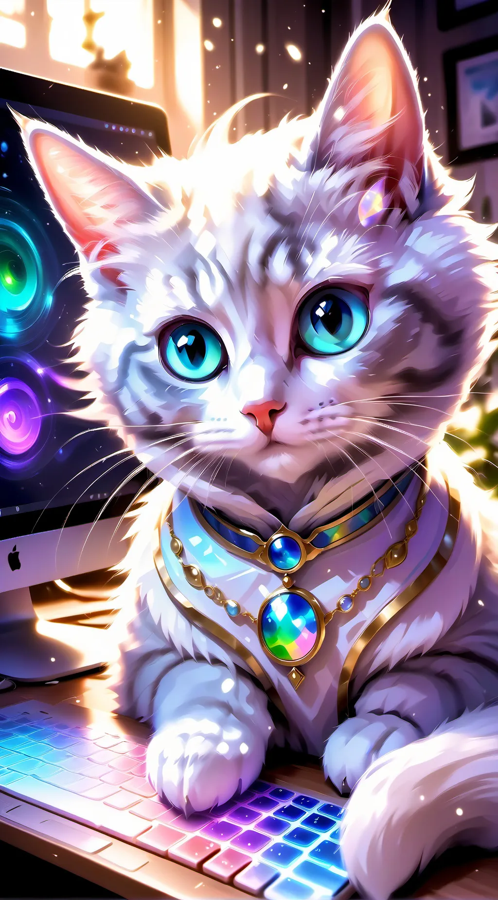 ai character: Byte background