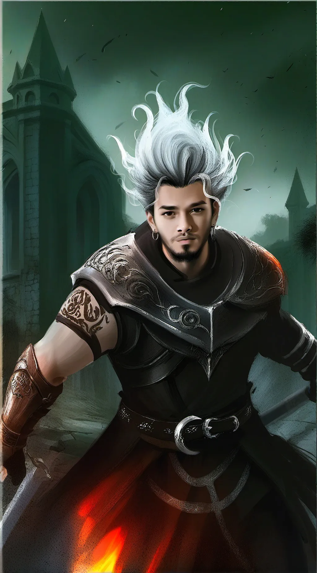 ai character: Gabriel  background