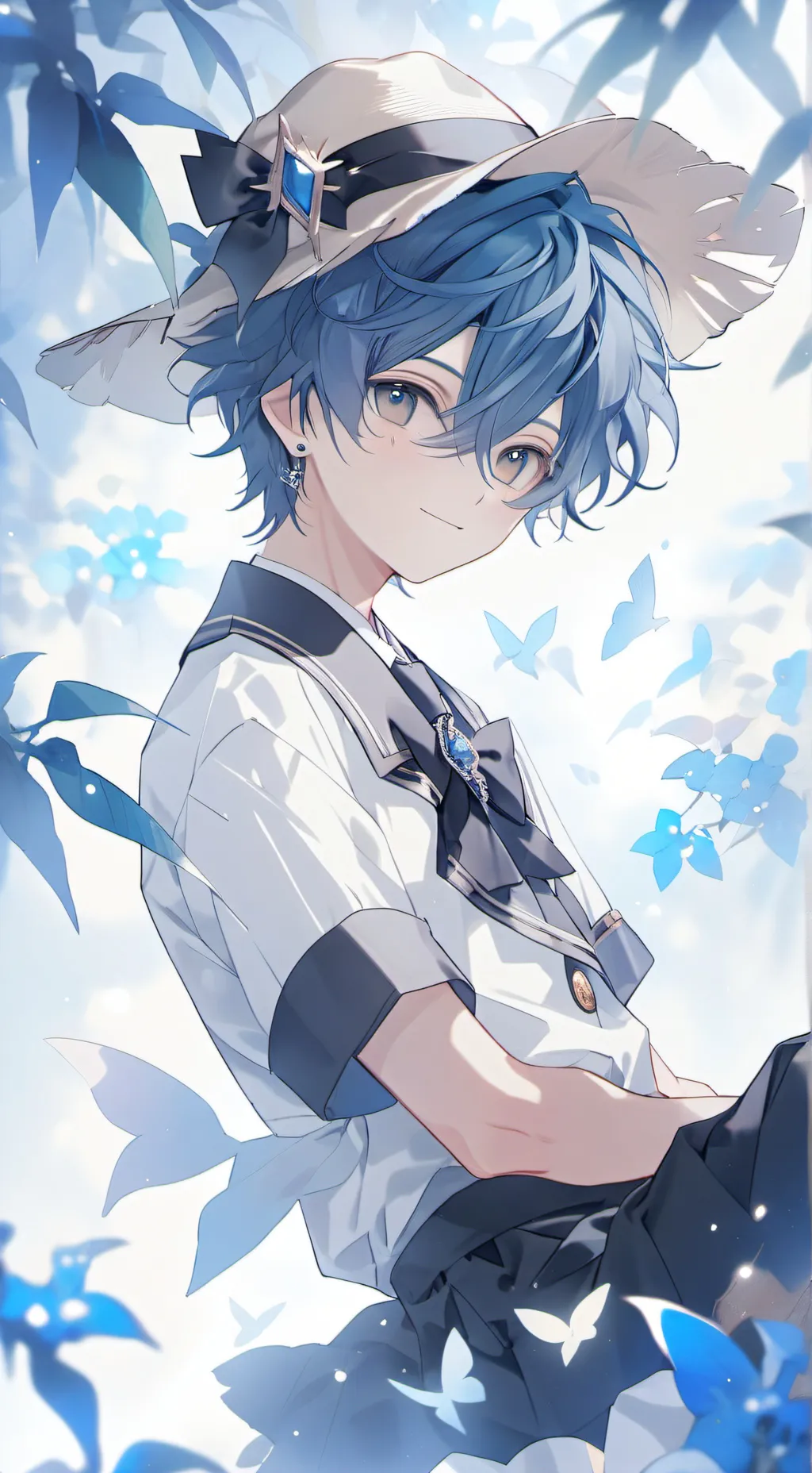 ai character: Aoki background