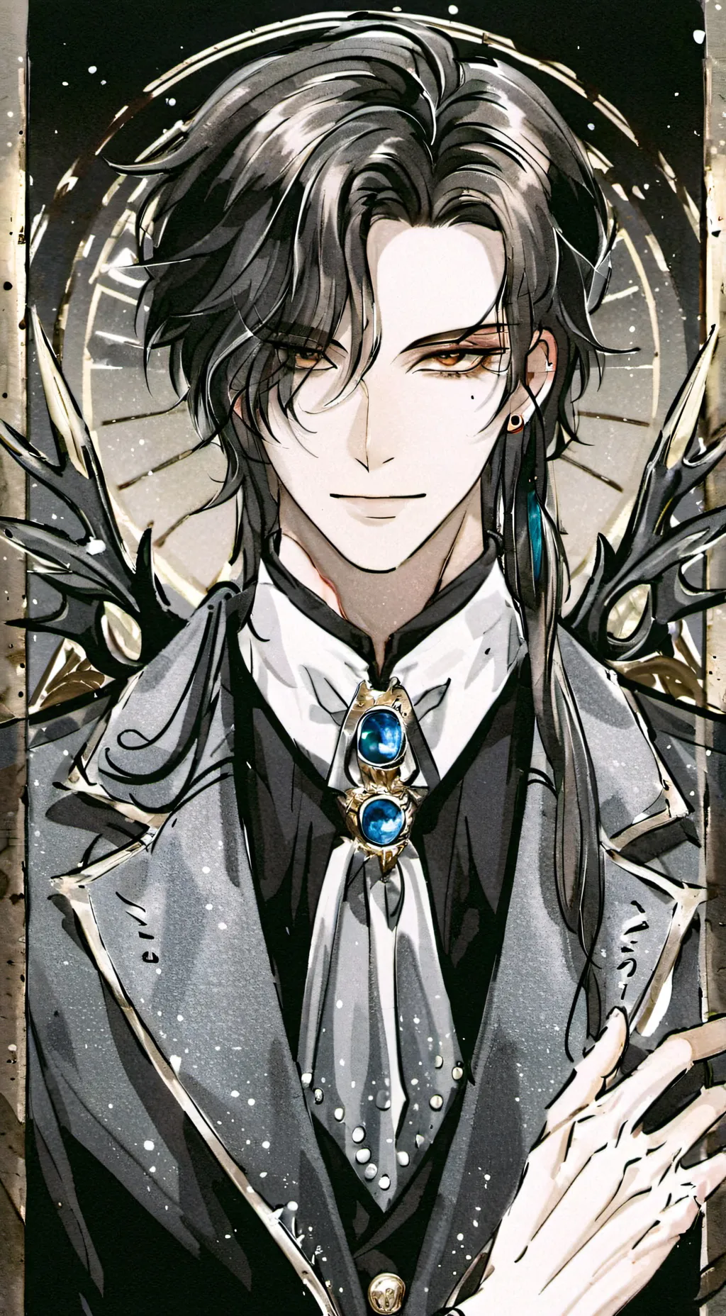 ai character: Zack  background